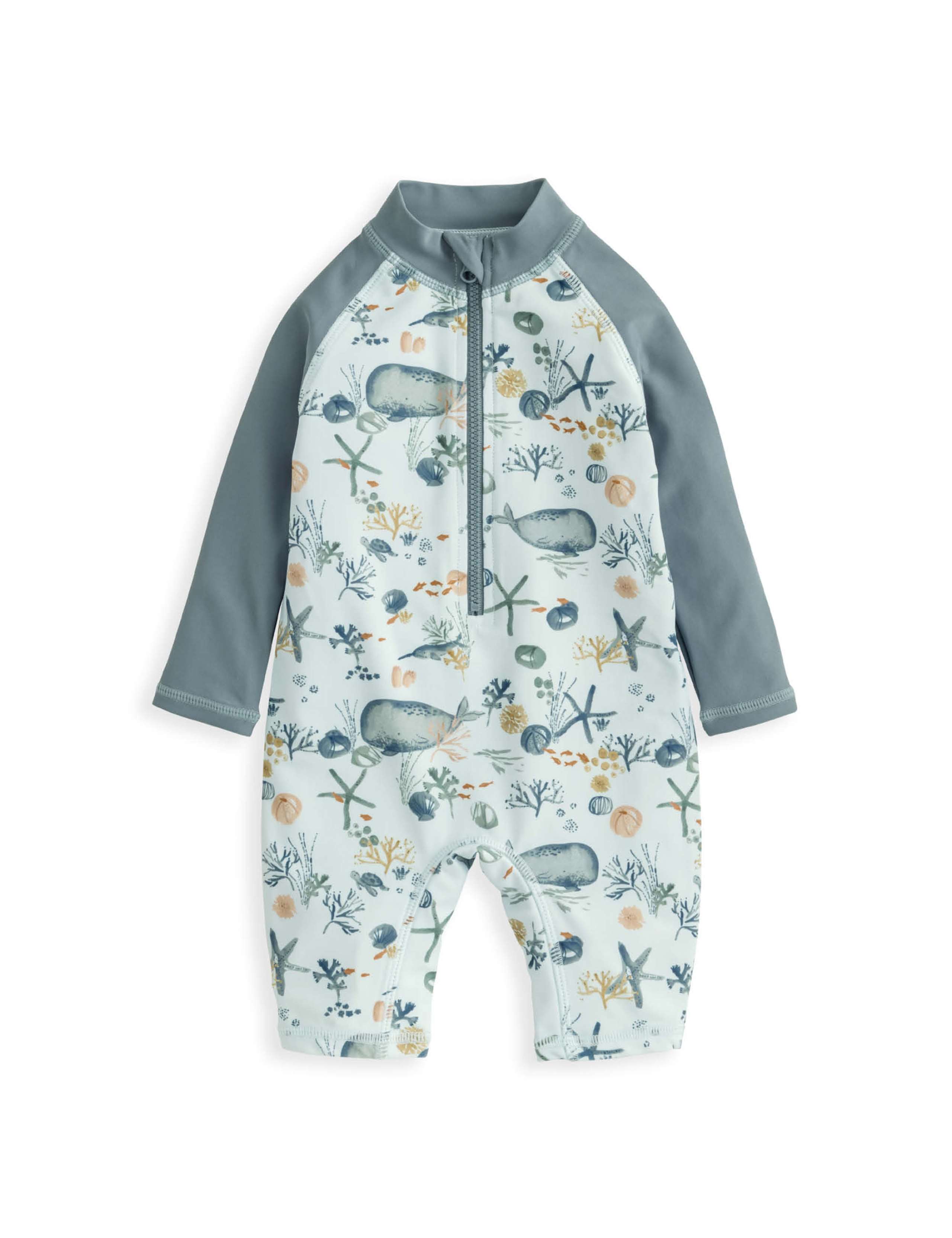 Whale Print All In One (0-36 Mths) 2 of 2