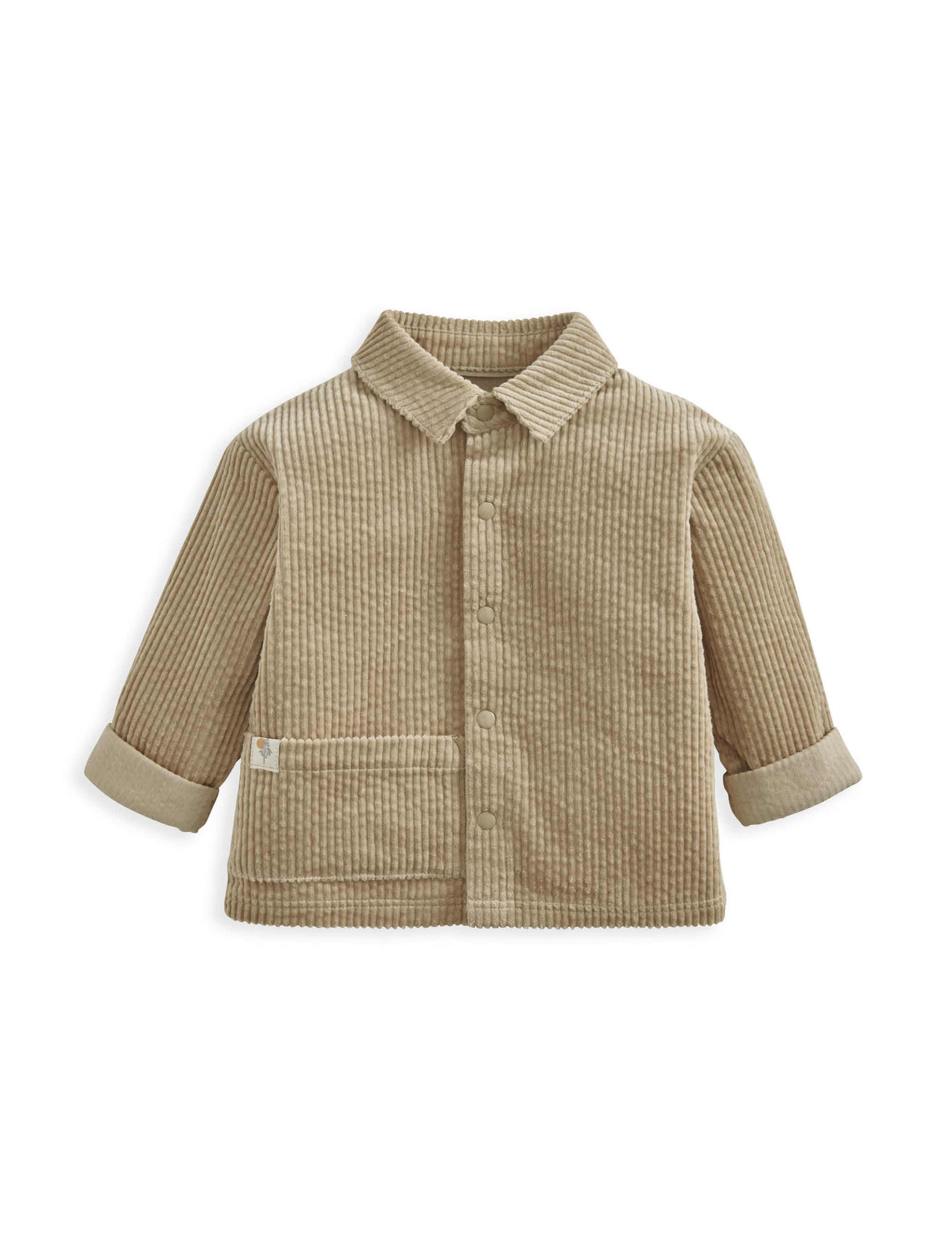 Pure Cotton Cord Shacket (3 Mths-3 Yrs) 2 of 2