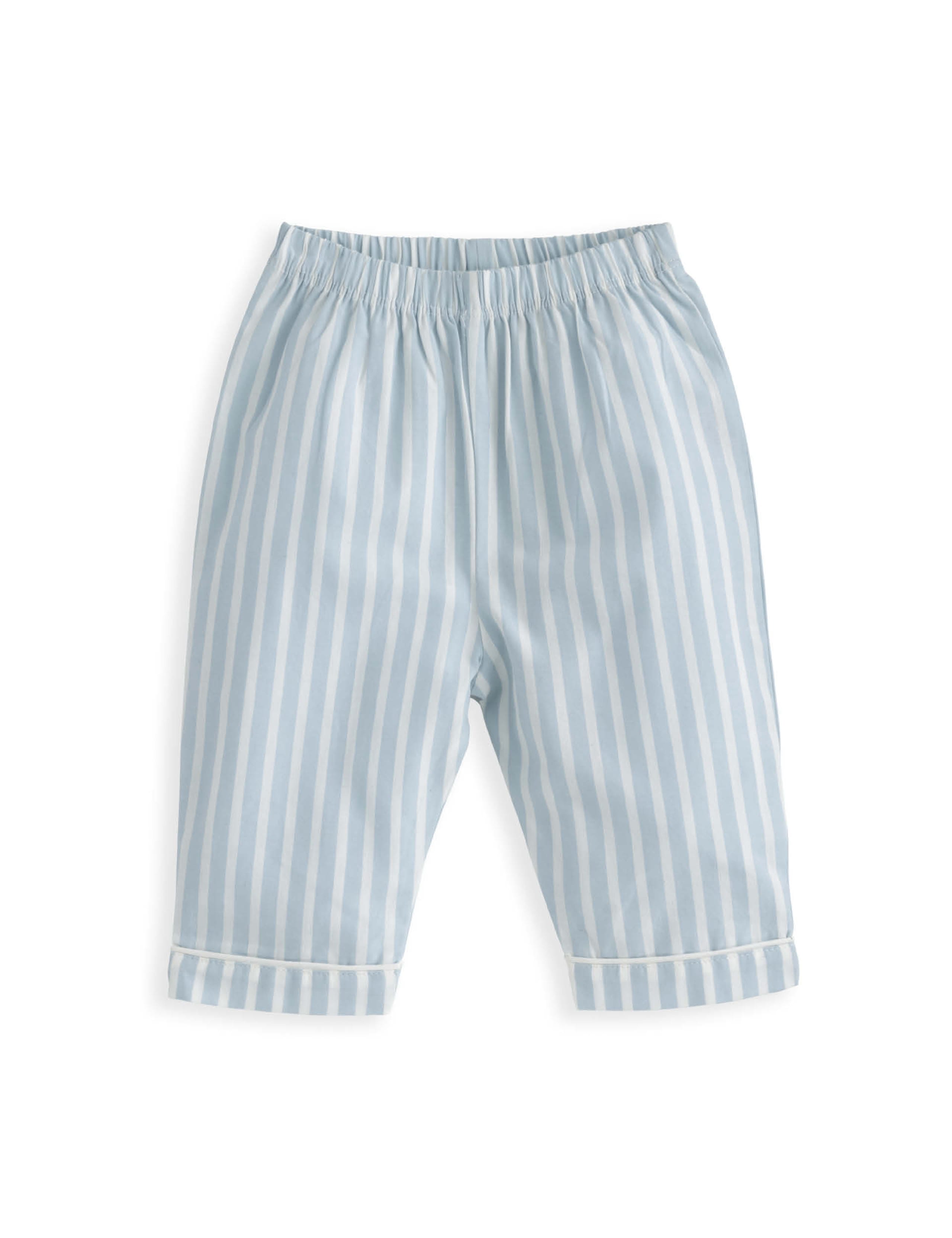 Pure Cotton Striped Pyjamas (3-36 Mths) 4 of 4