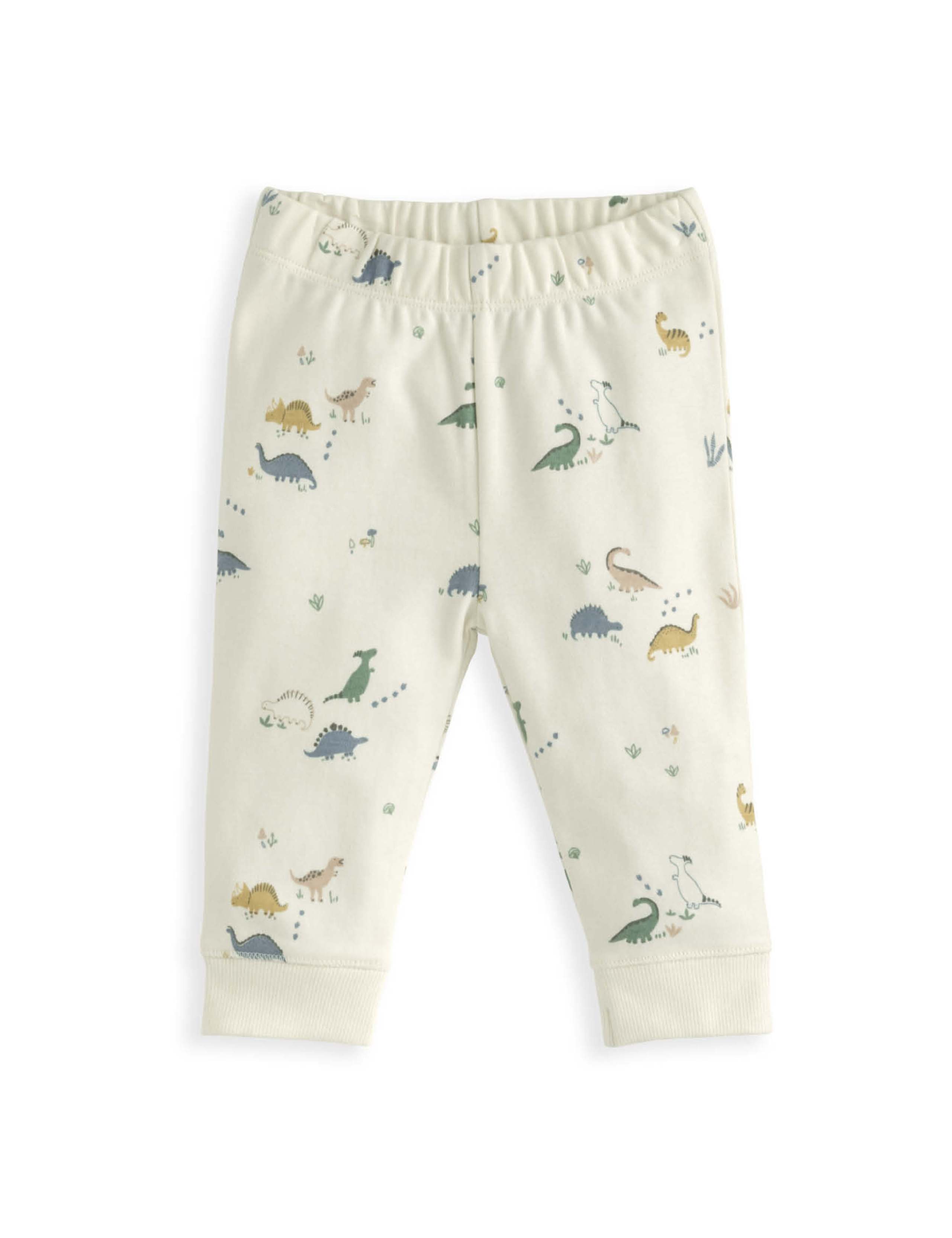 Pure Cotton Dinosaur Pyjamas (3-36 Mths) 4 of 4
