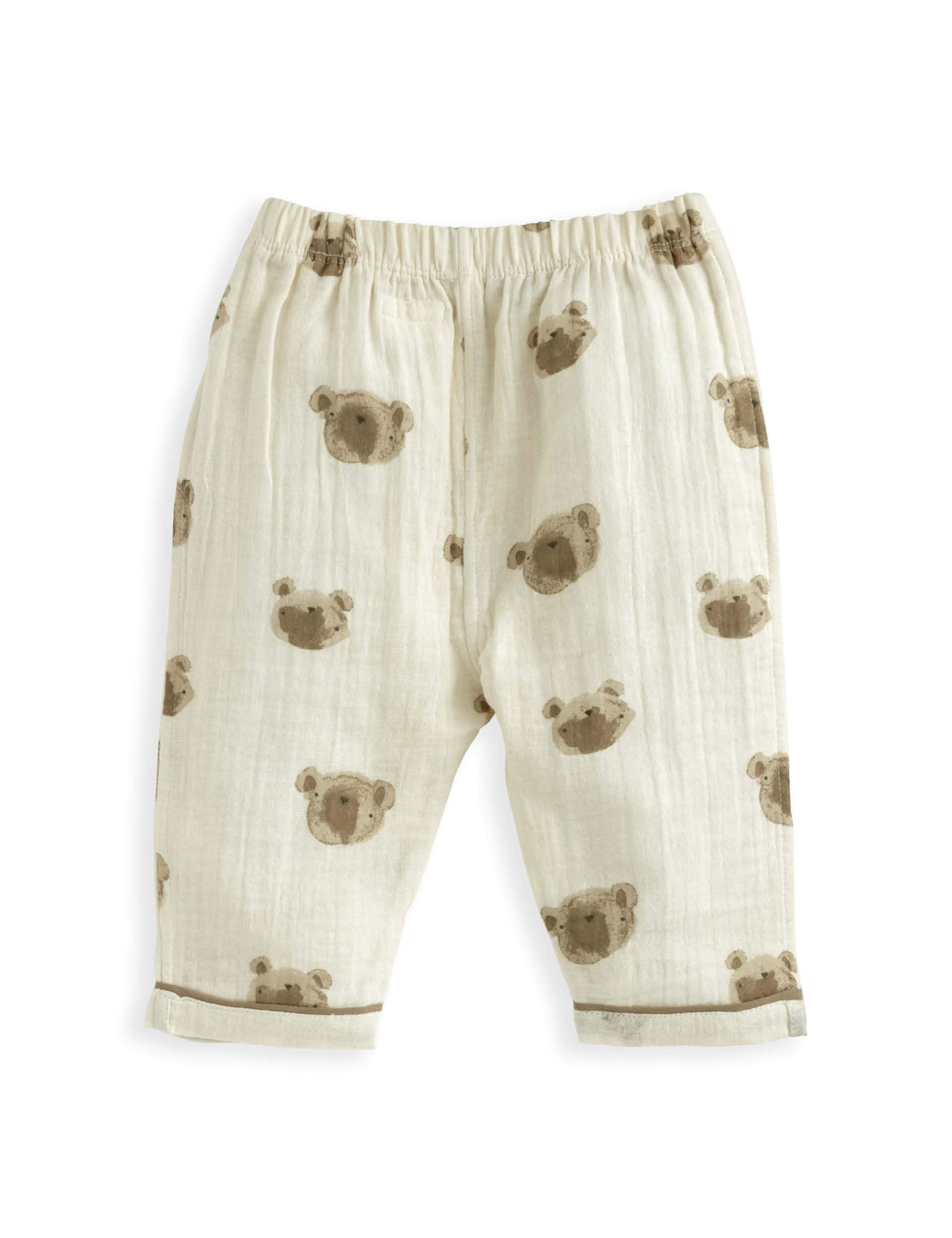 Pure Cotton Bear Pyjamas (3-36 Mths) 4 of 4