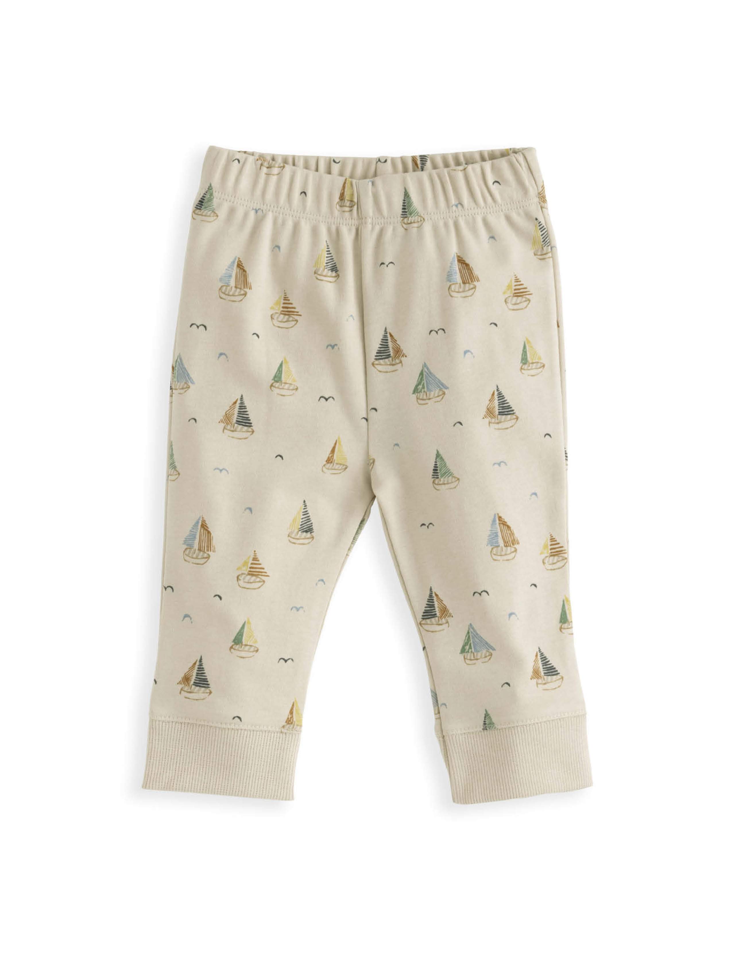 Pure Cotton Boat Pyjamas (3-36 Mths) 4 of 4