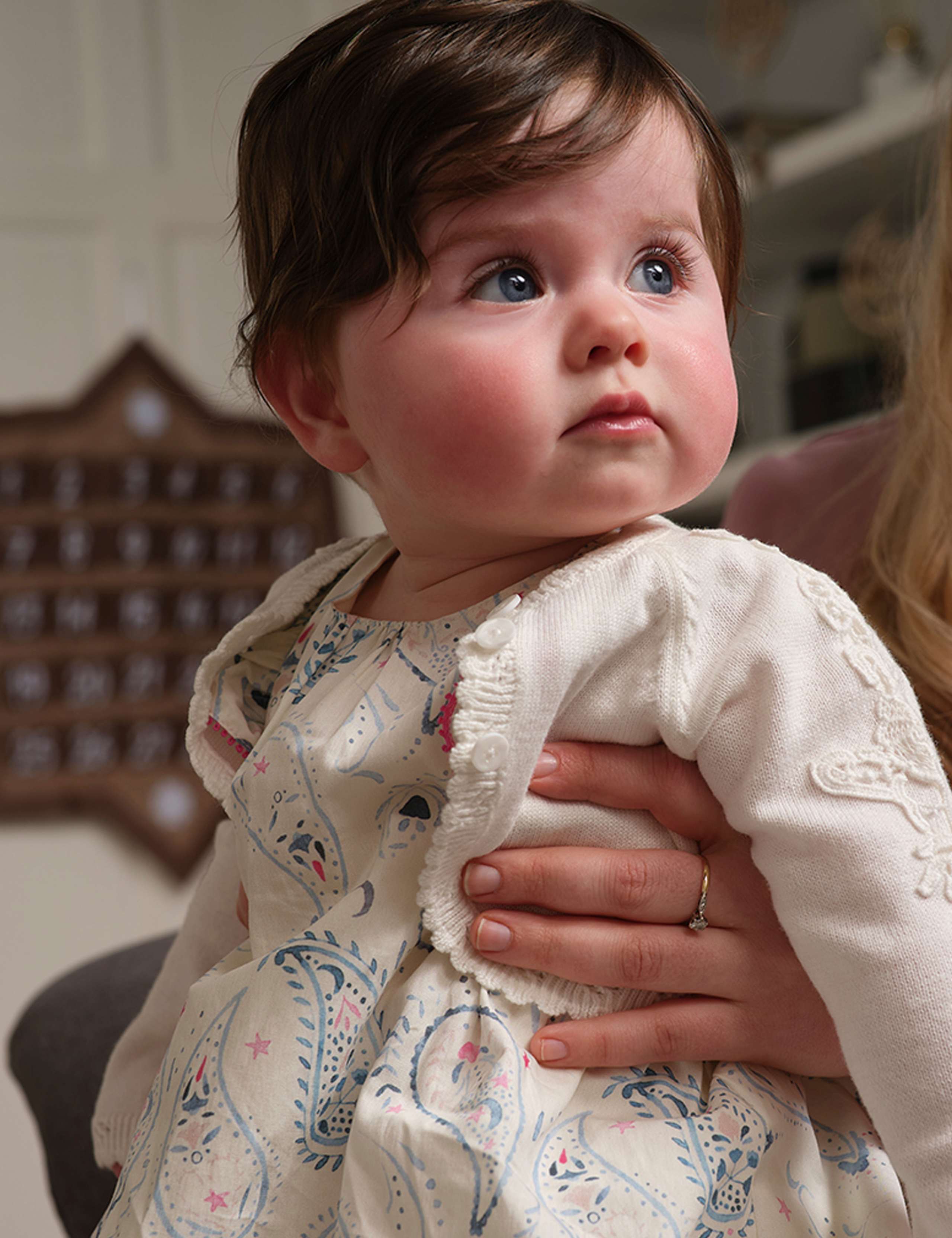 Pure Cotton Embroidered Cardigan (0-3 Yrs) 3 of 5