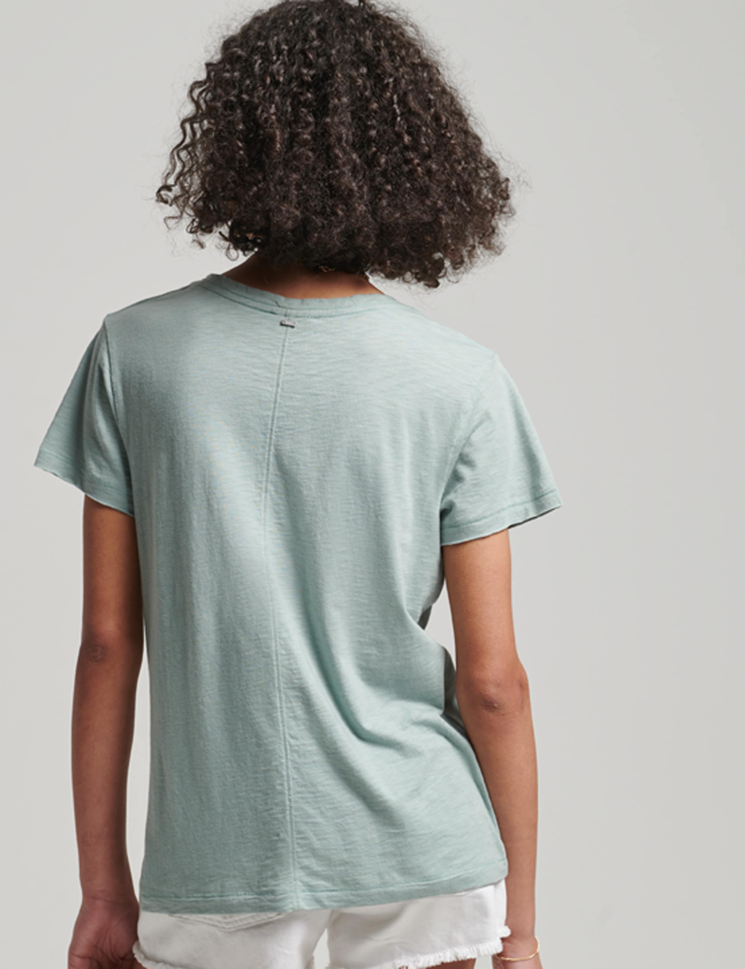 Cotton Rich V-Neck Relaxed T-Shirt 4 of 5