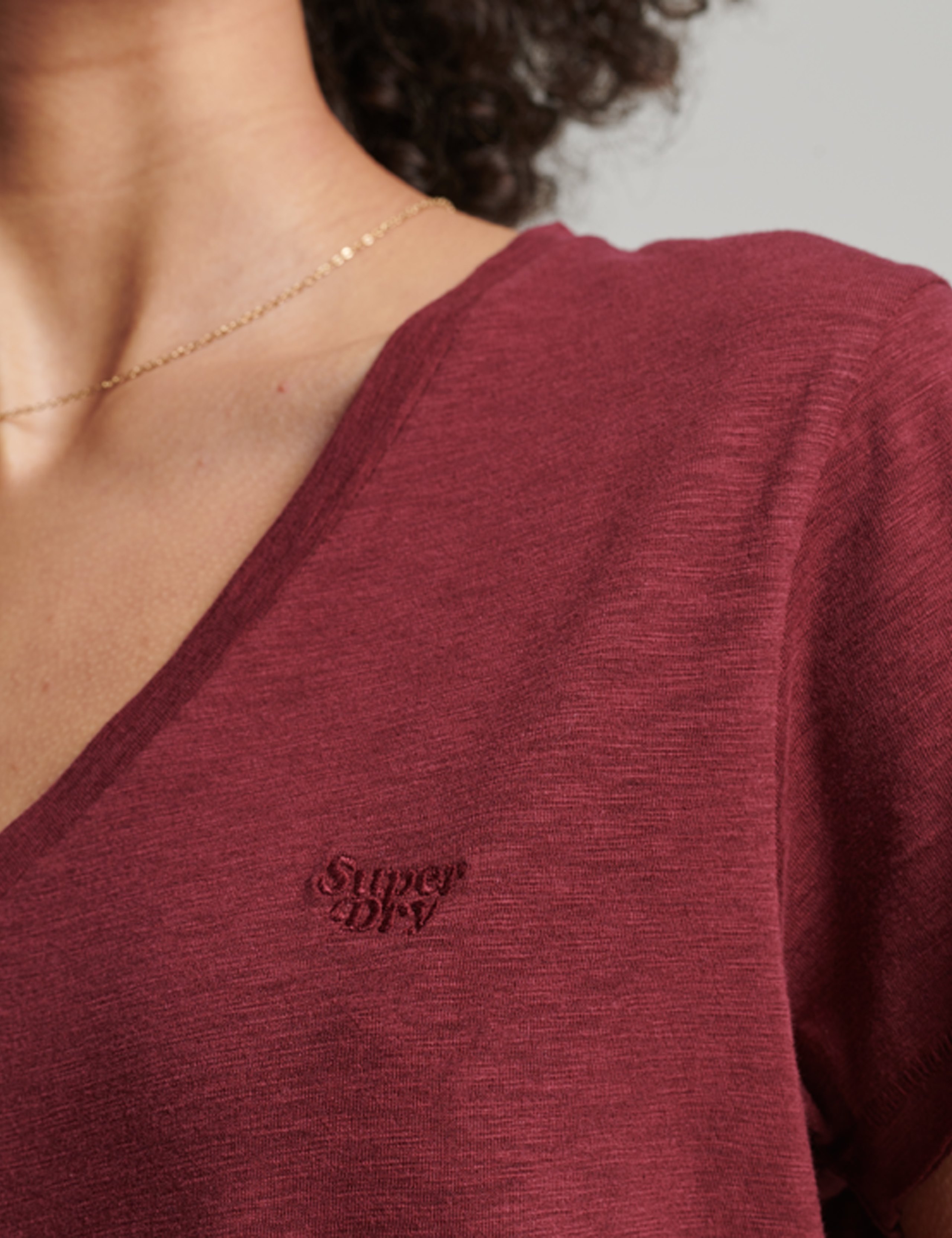 Cotton Rich V-Neck Relaxed T-Shirt 3 of 5