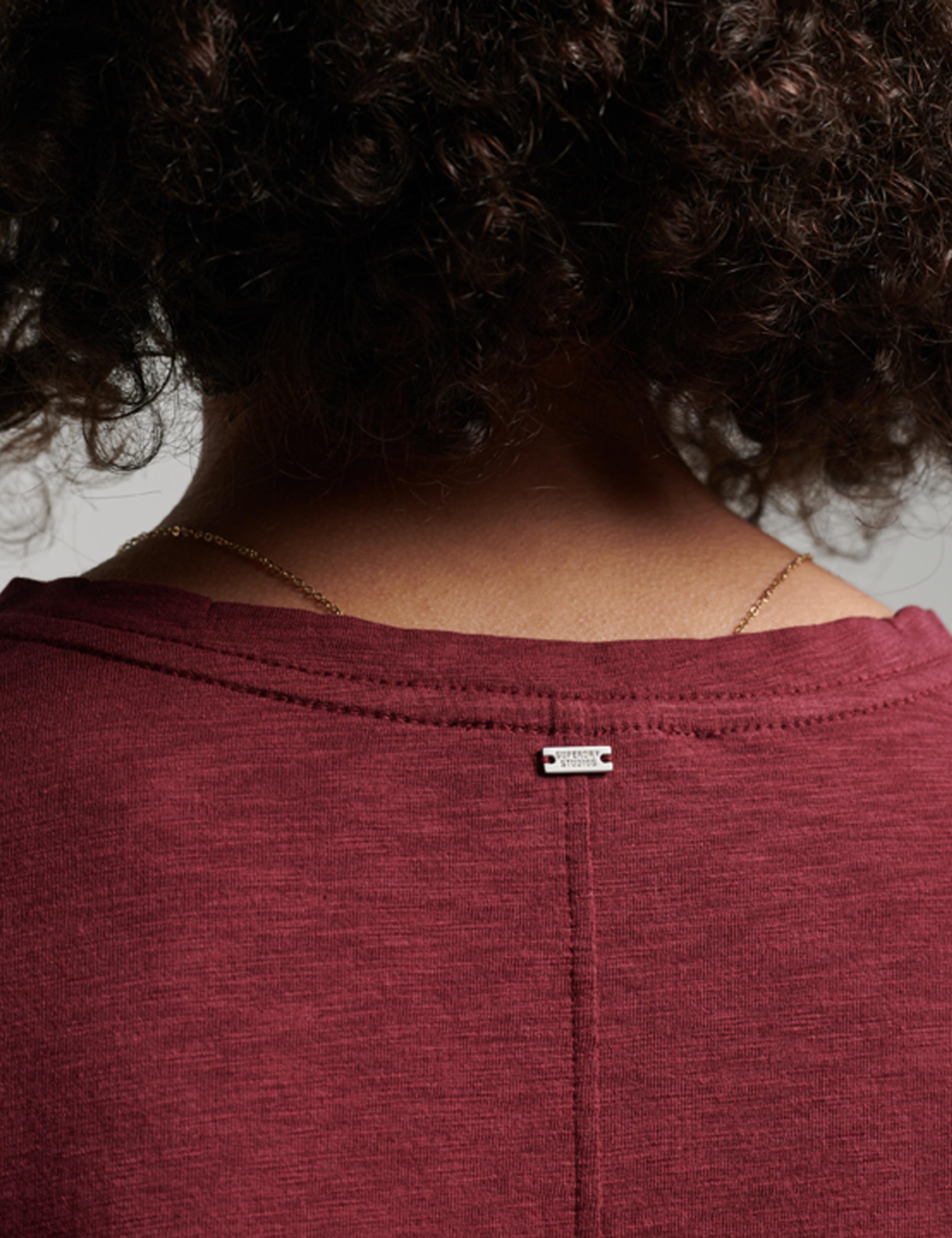 Cotton Rich V-Neck Relaxed T-Shirt 5 of 5