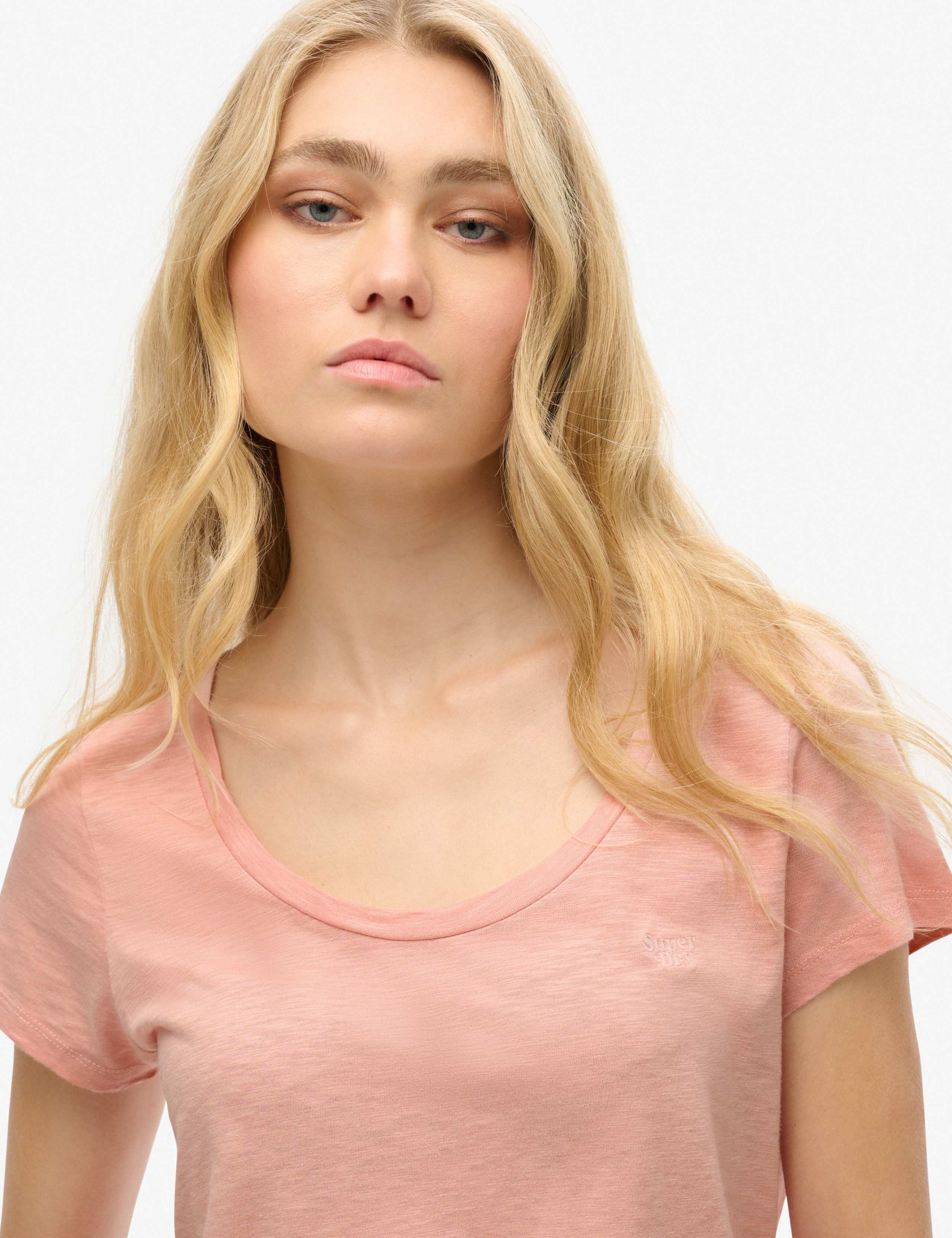 Cotton Rich Scoop Neck T-Shirt 2 of 7