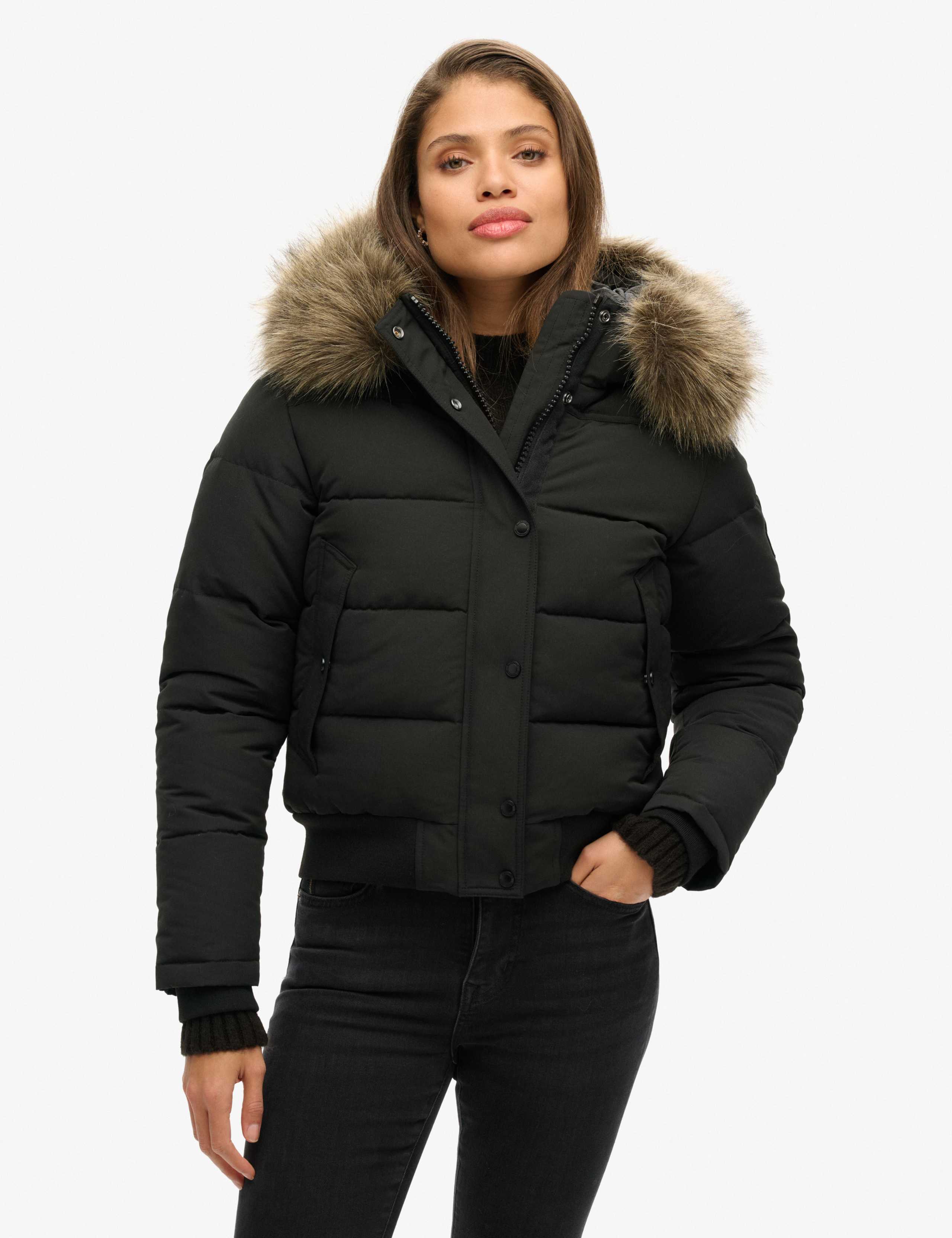 Hooded Puffer Jacket 1 of 7