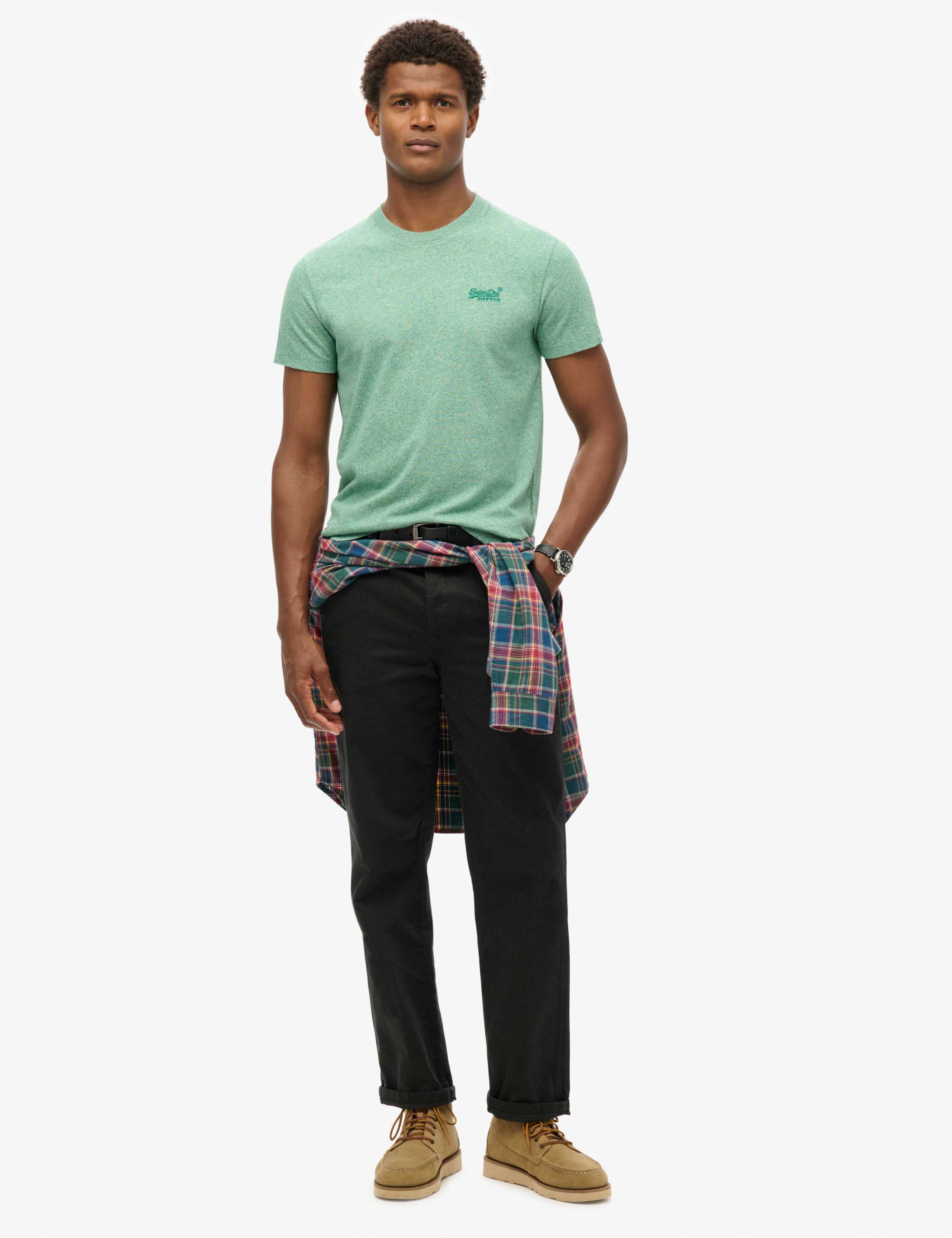 Relaxed Fit  Cotton Textured T-Shirt 5 of 7