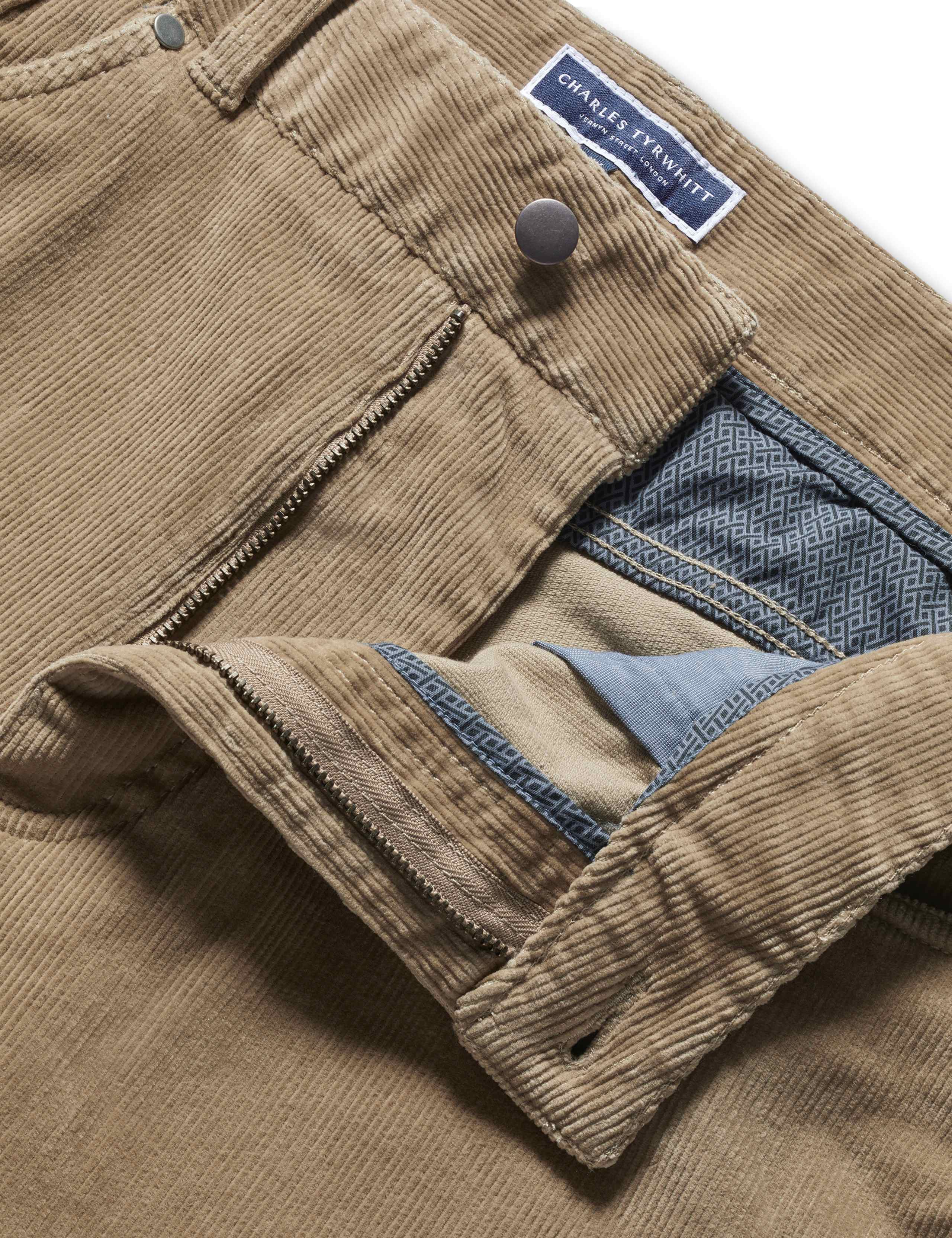 Slim Fit Corduroy 5 Pocket Jeans 6 of 6