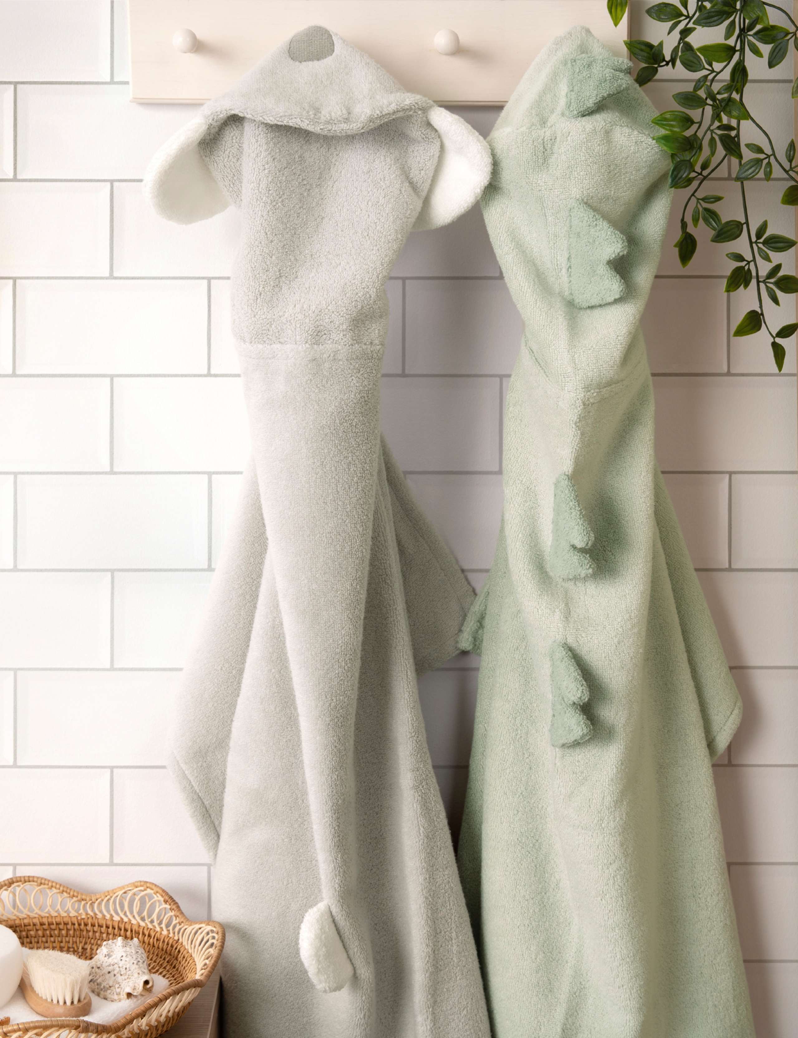 Hooded Dinosaur Baby Towel 5 of 5