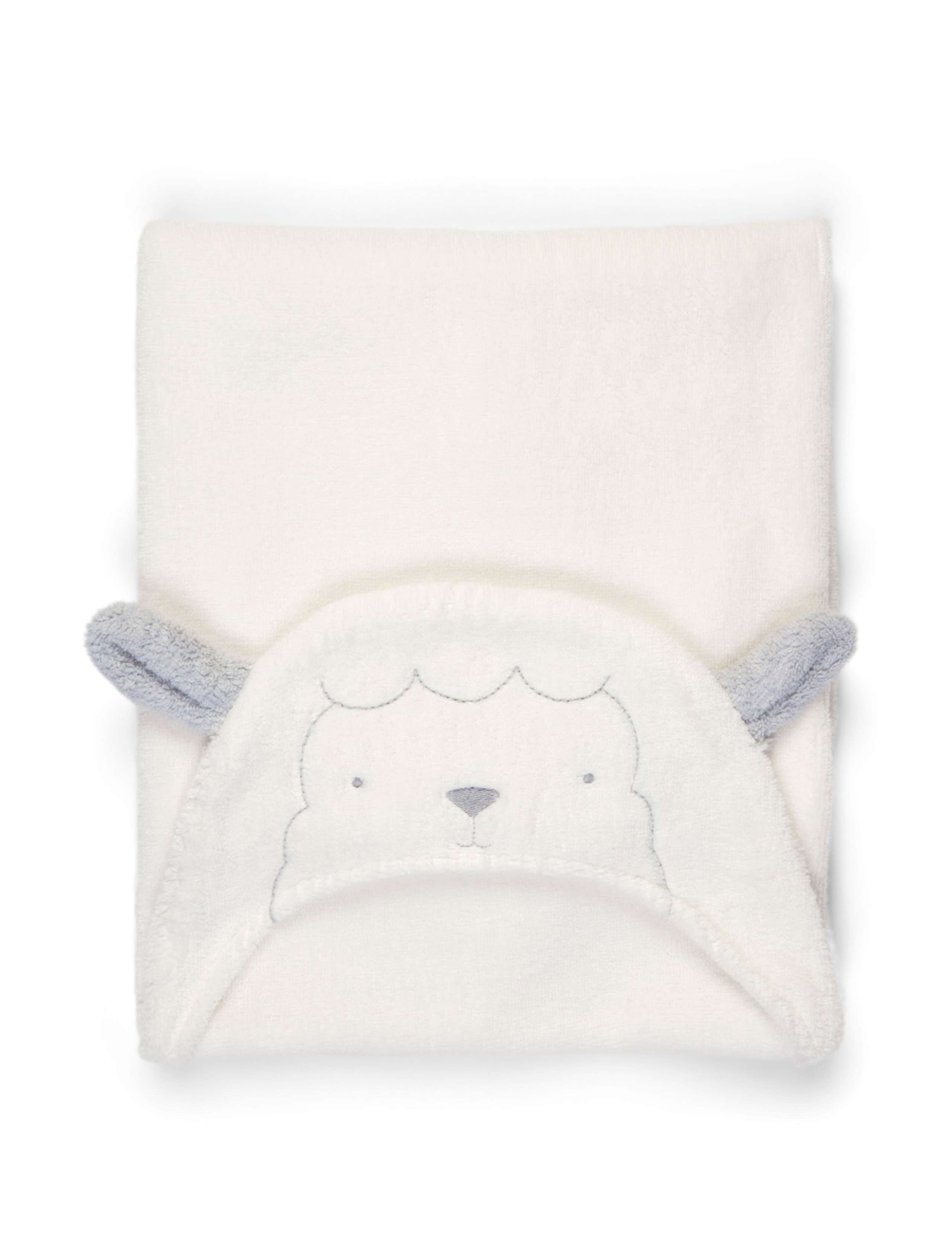 Hooded Lamb Baby Towel 3 of 5