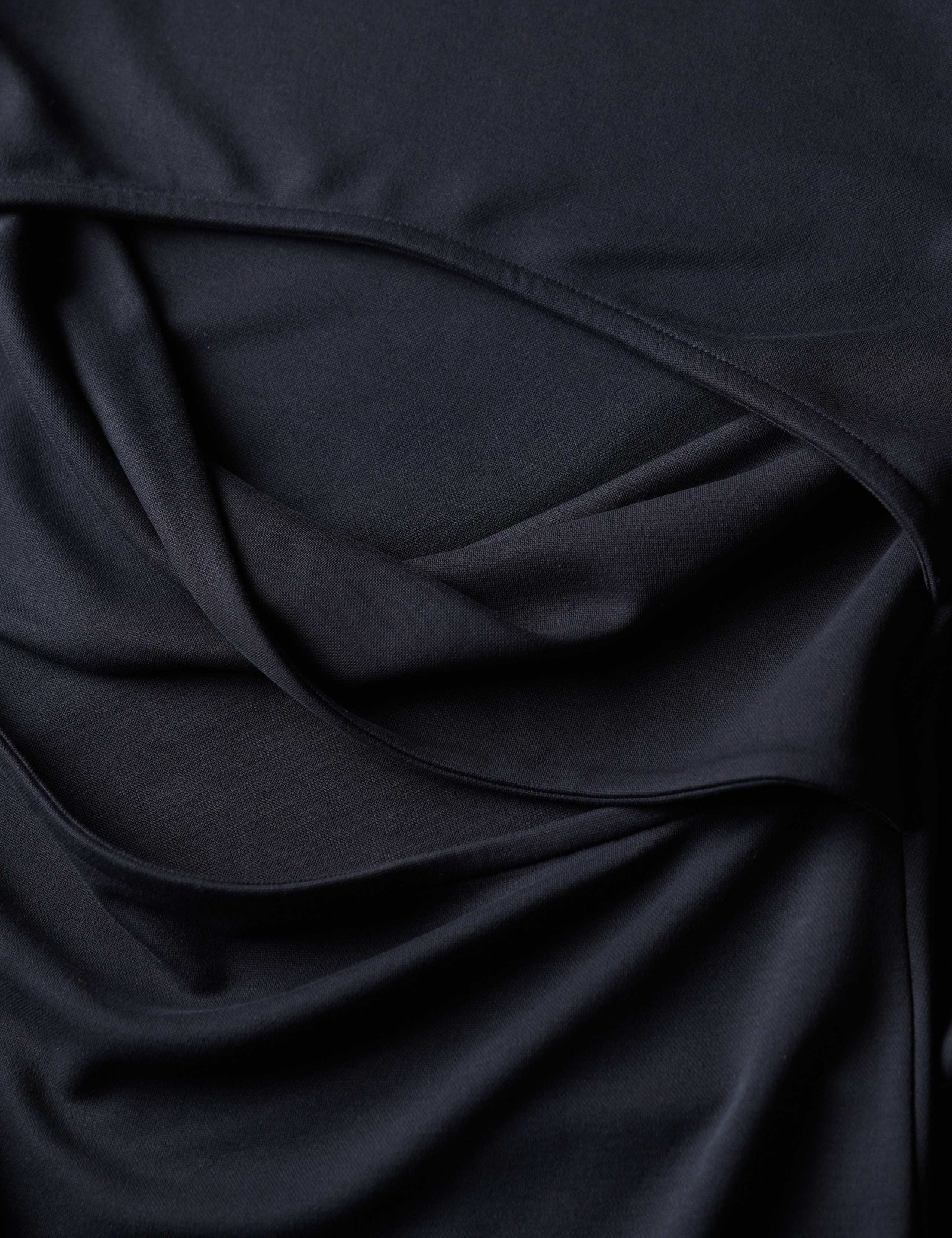 Cut Out Detail Midi Bodycon T-Shirt Dress 7 of 7