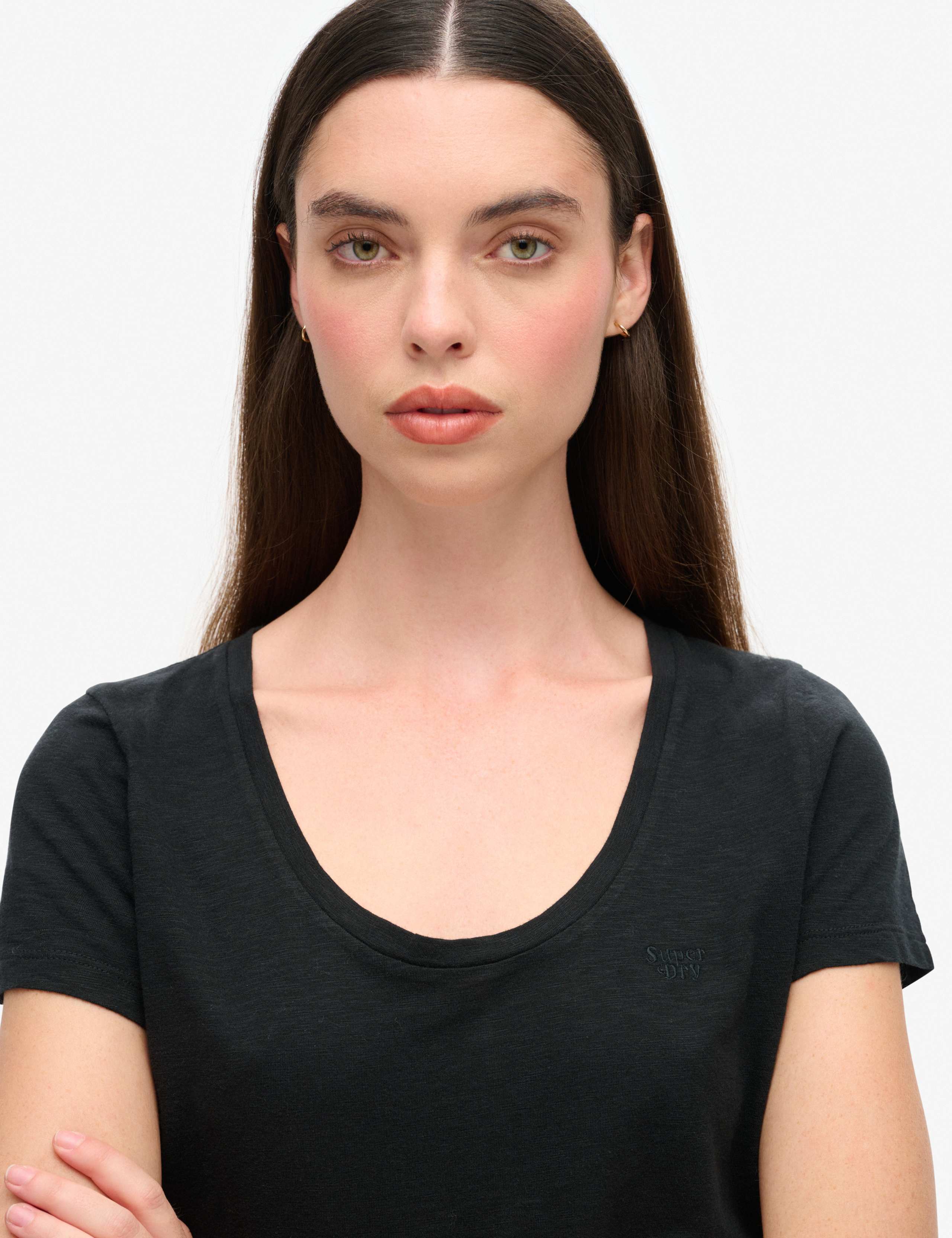 Cotton Rich Scoop Neck T-Shirt 2 of 6