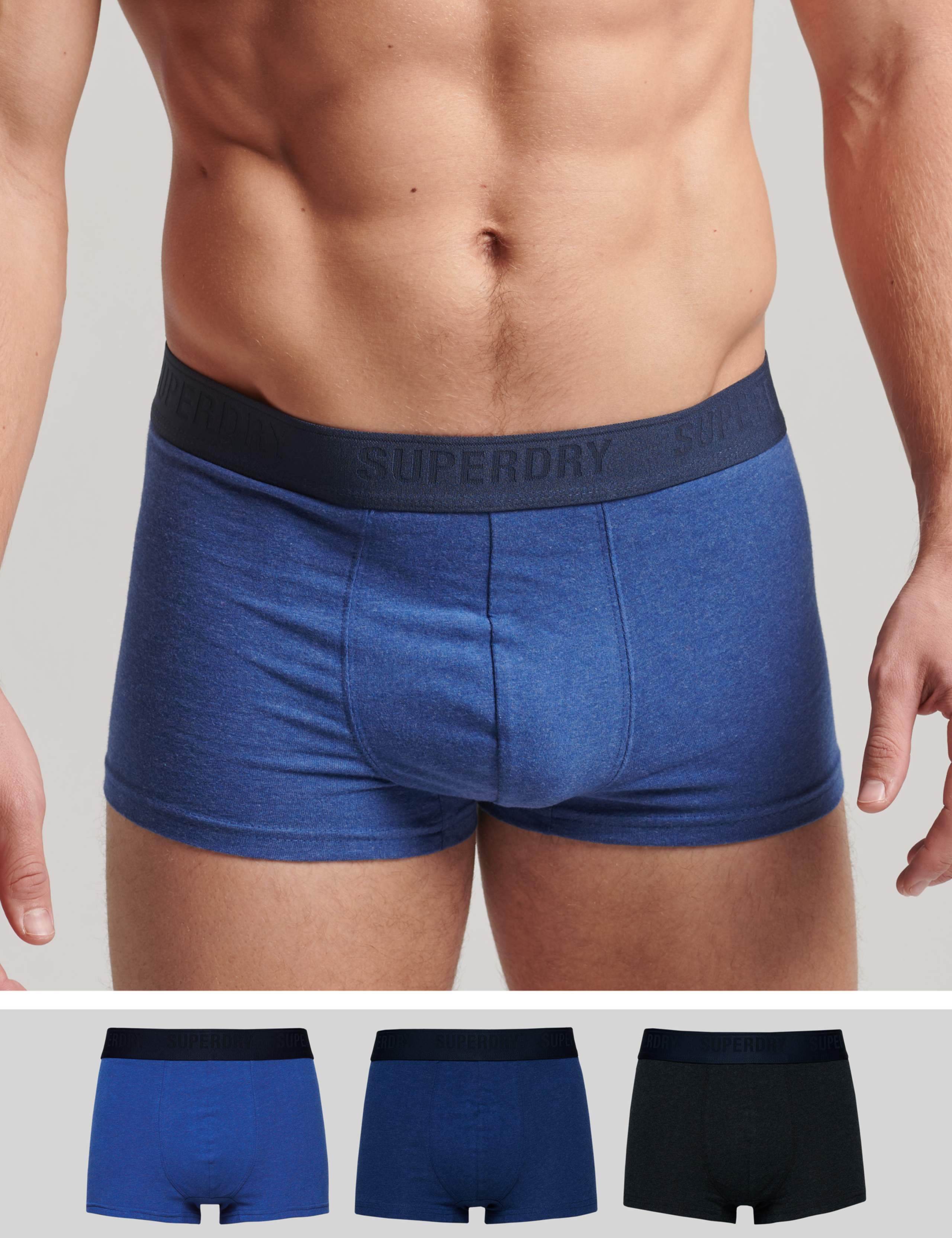 3pk Cotton Rich Trunks 1 of 3