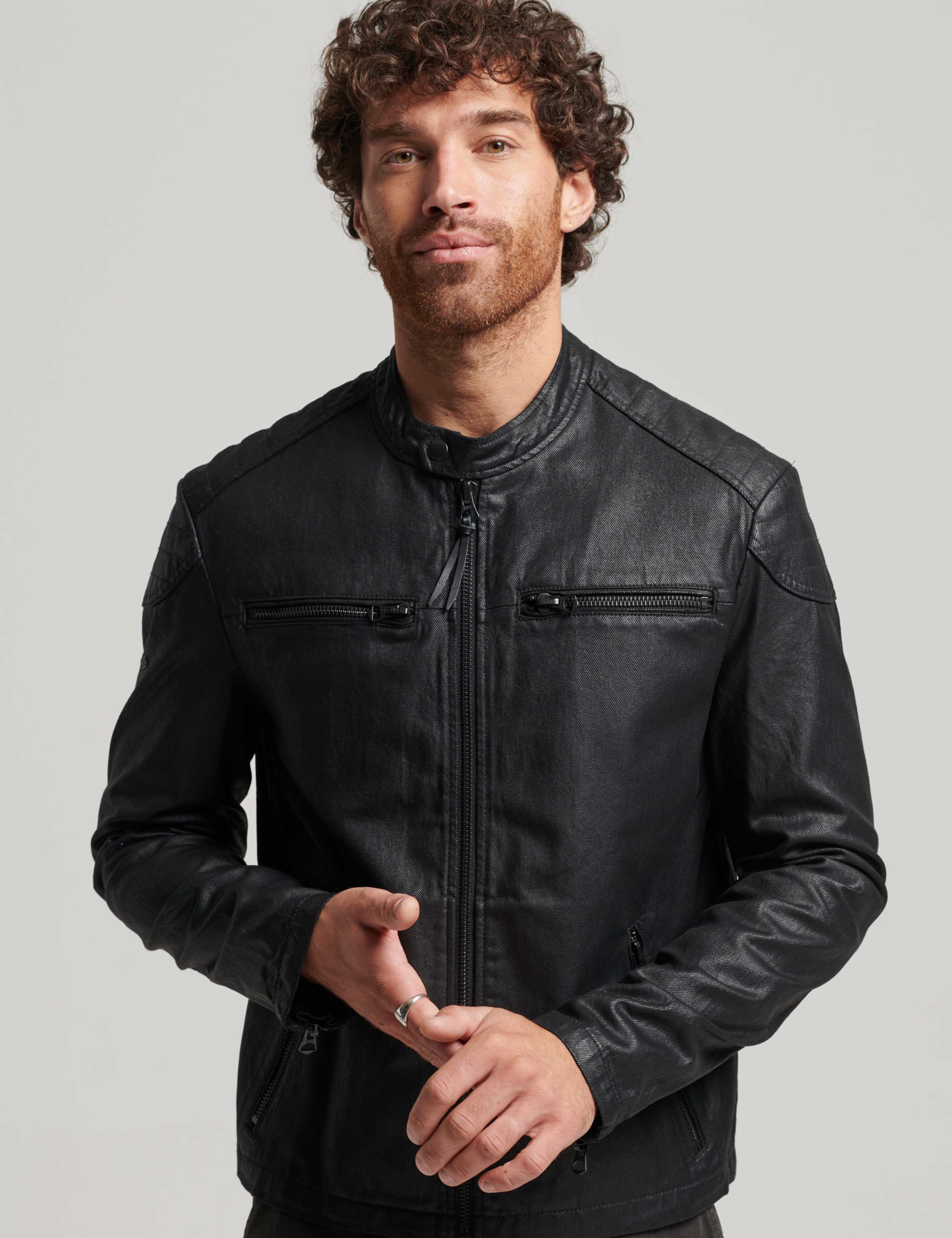 Denim Biker Jacket 4 of 7