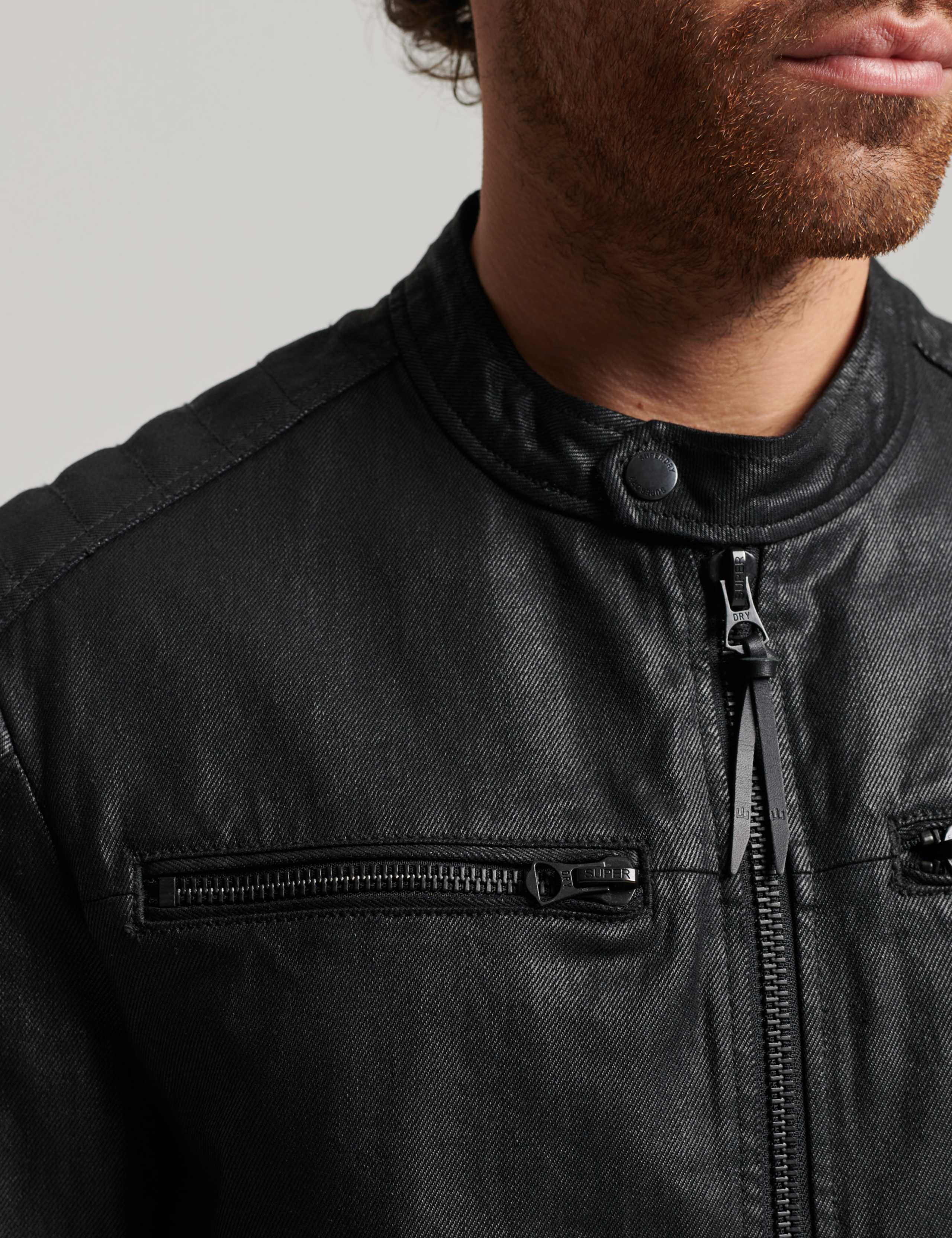 Denim Biker Jacket 6 of 7