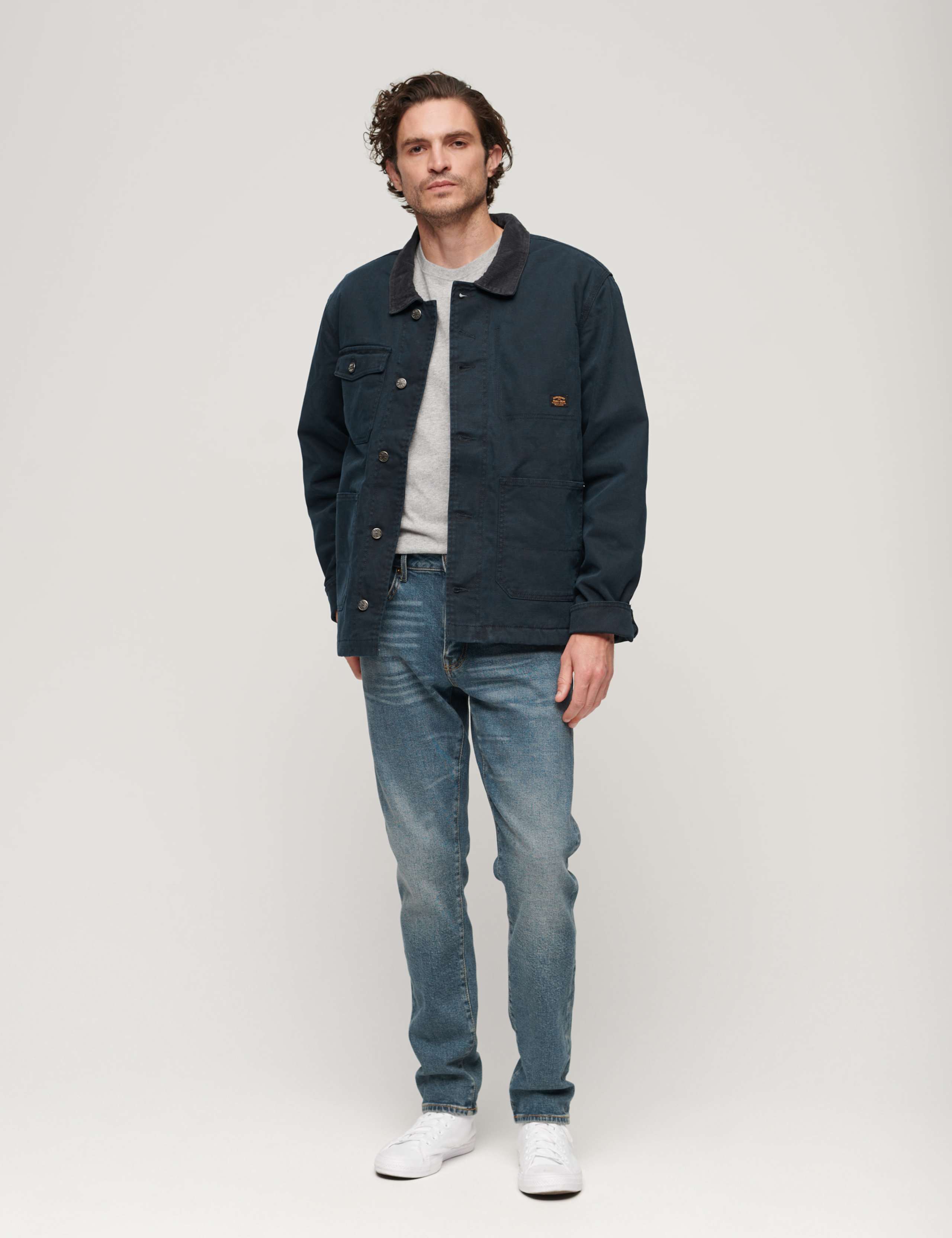 Cotton Rich Borg Lined Utility Jacket 2 of 3