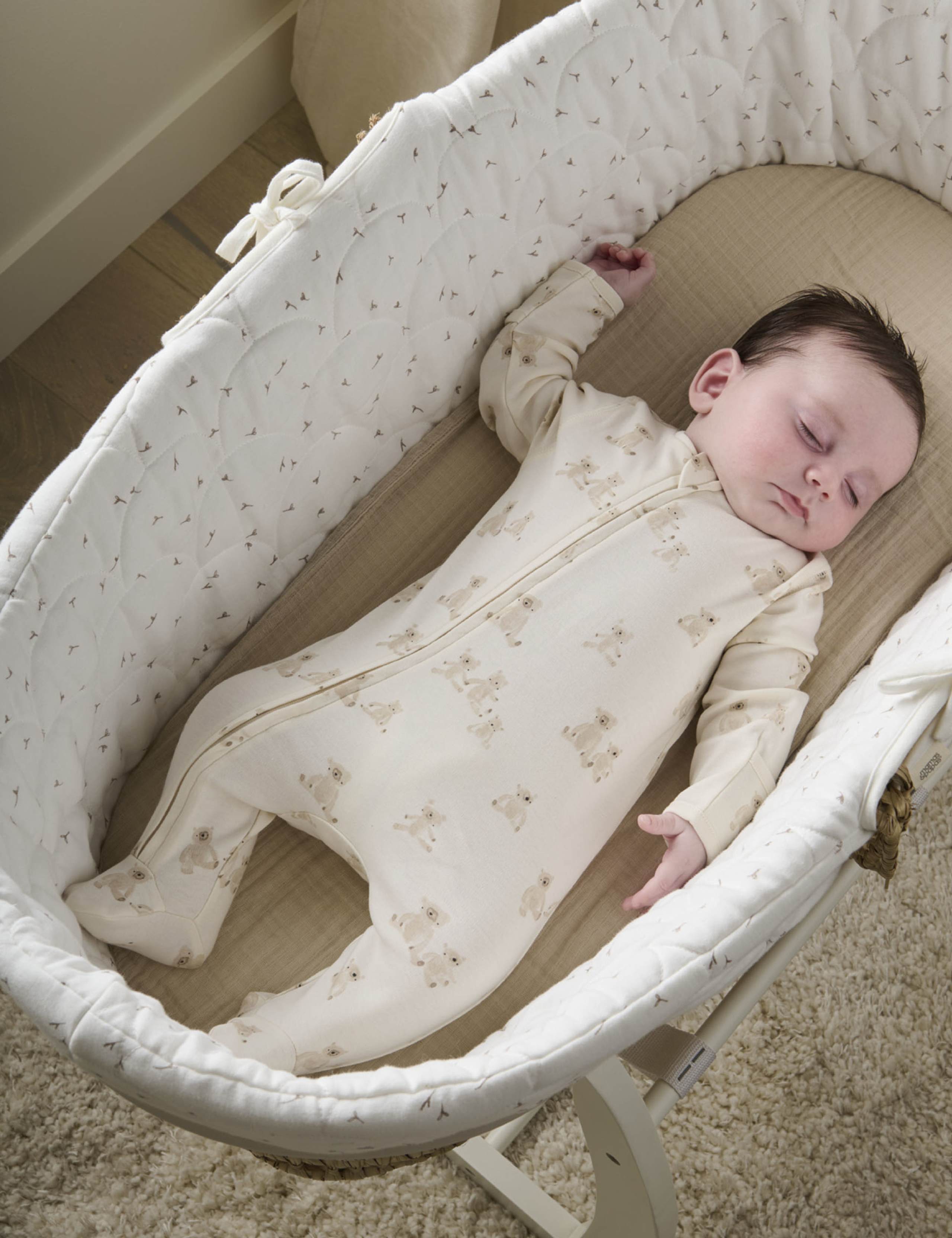 Teddy Bear Print All In One (6½lbs-1 Yrs) 2 of 5