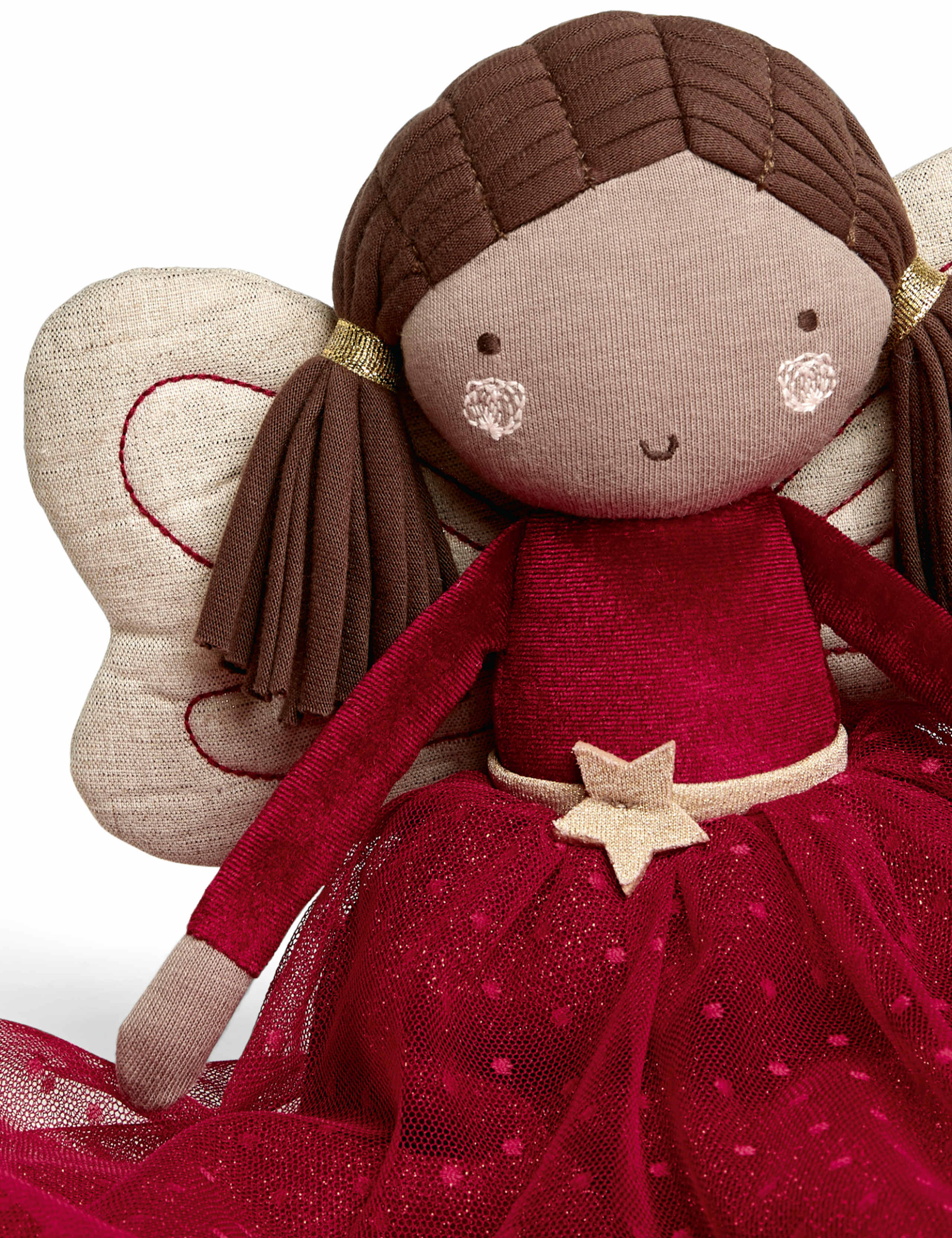 Christmas Soft Toy - Red Fairy 3 of 6