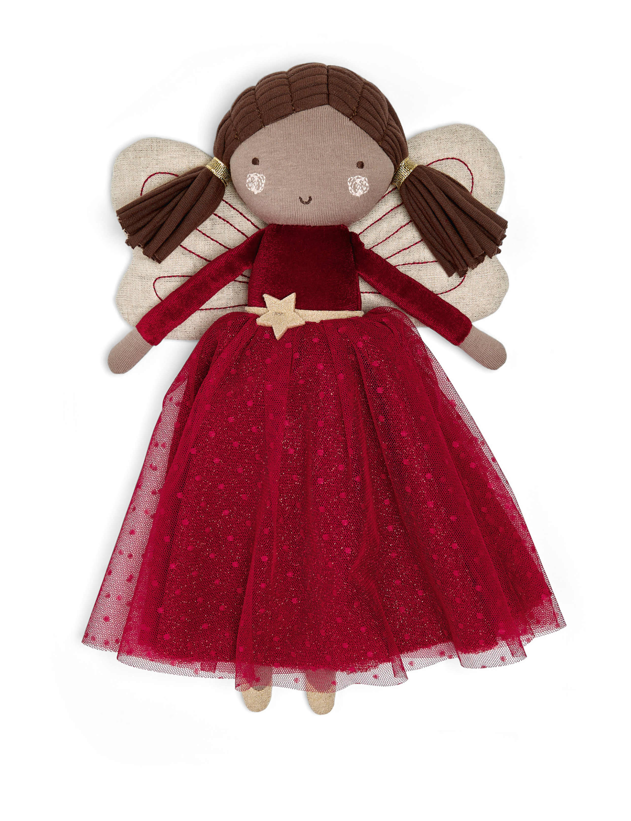 Christmas Soft Toy - Red Fairy 4 of 6