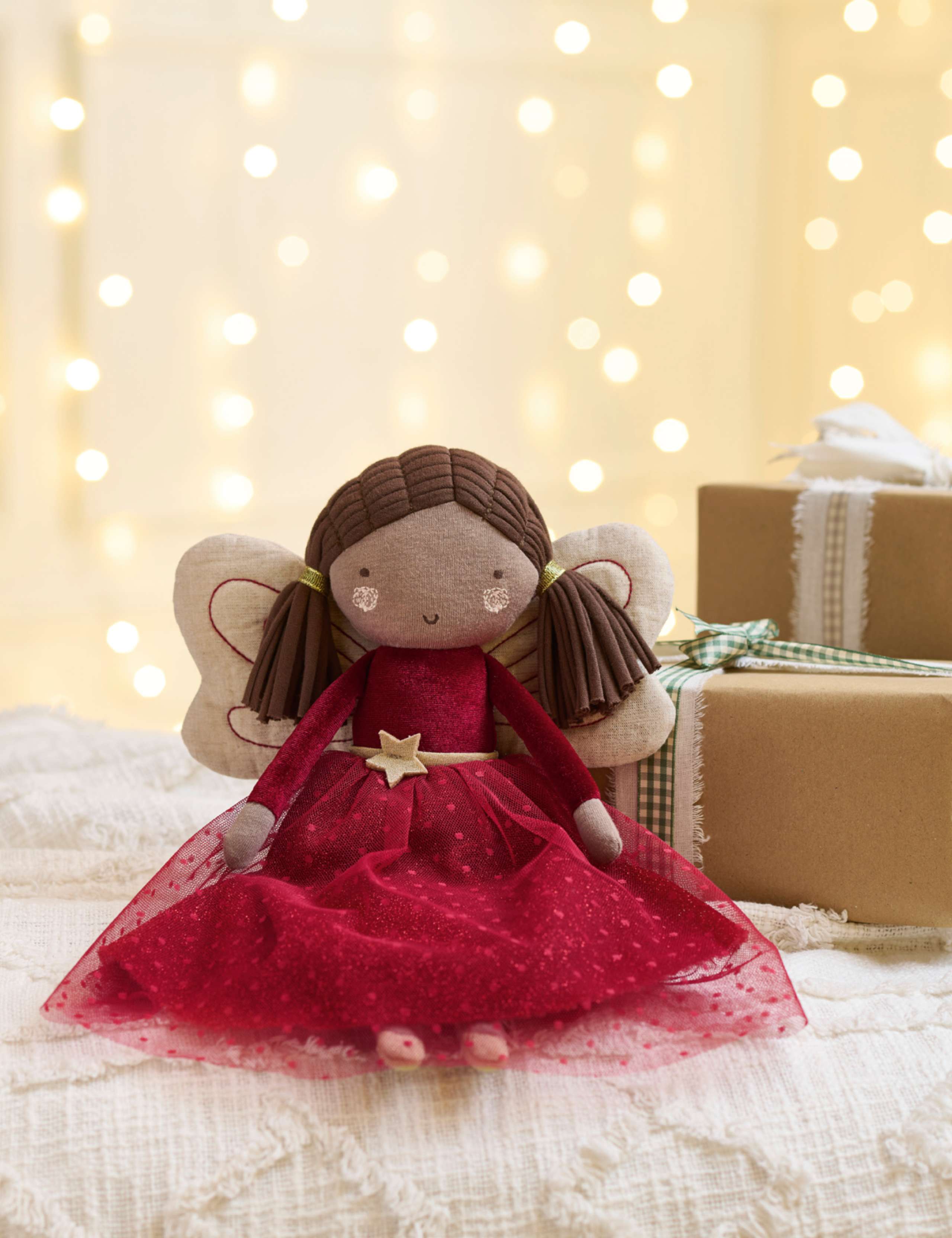 Christmas Soft Toy - Red Fairy 5 of 6