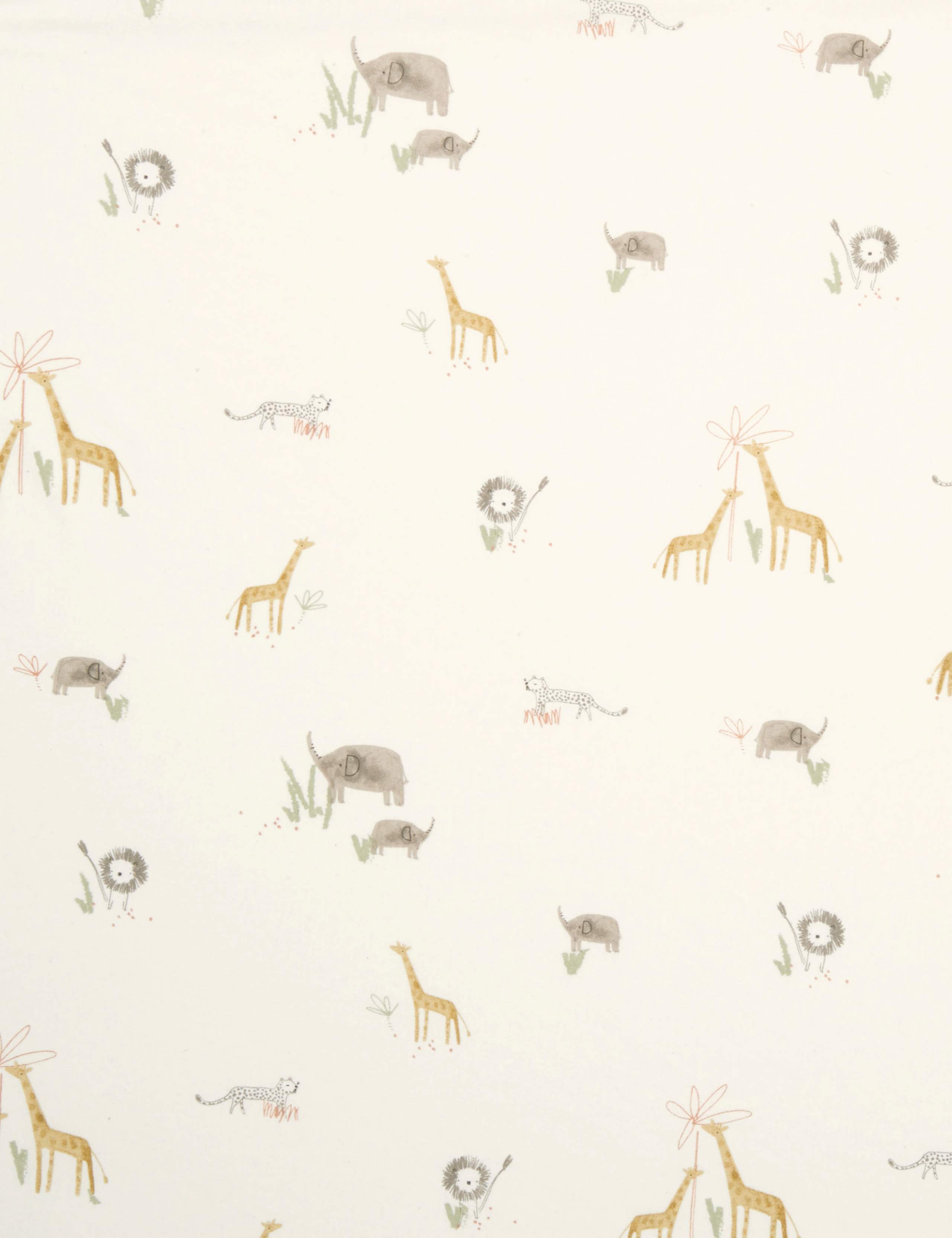 2 Pack Jungle Cotbed Fitted Sheets 2 of 3