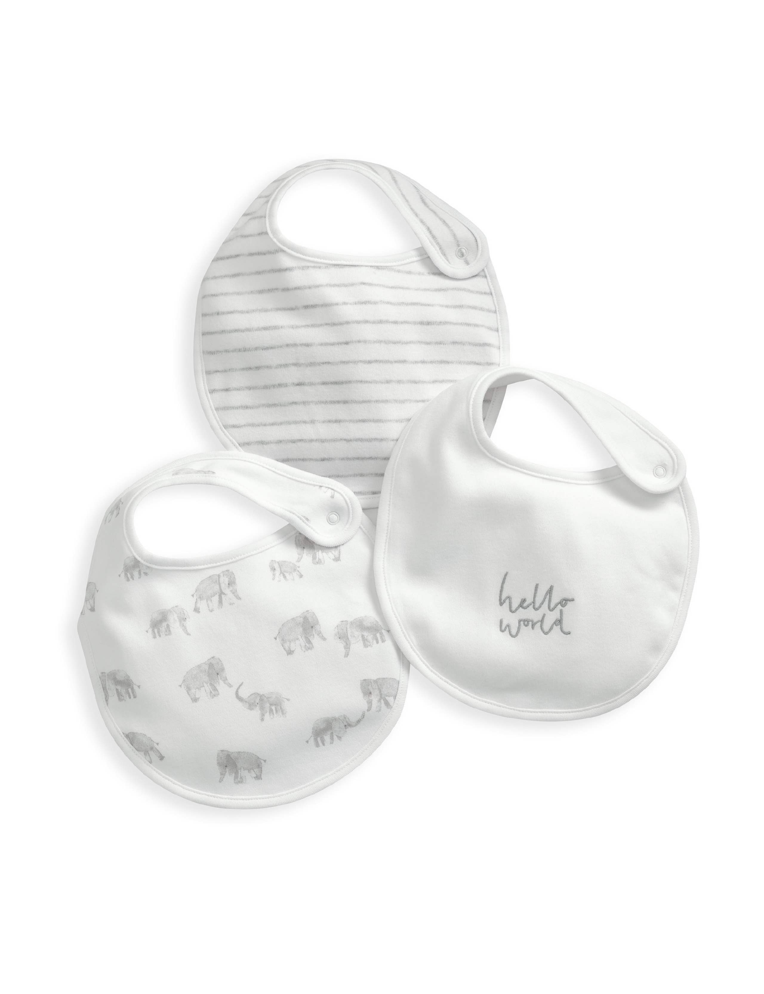 Elephant Bib Set 3 Pack 1 of 1