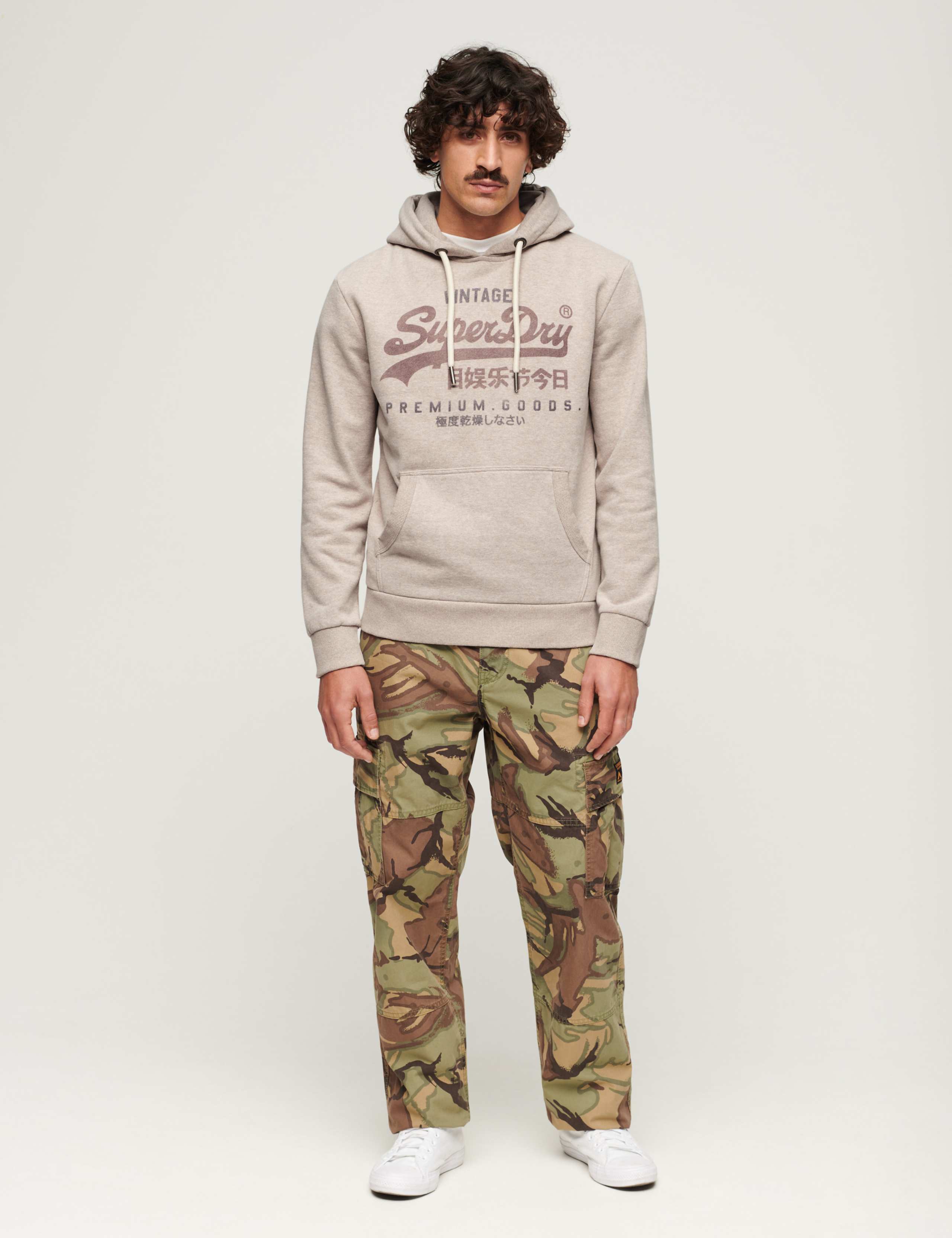 Cotton Rich Vintage Logo Hoodie 2 of 6