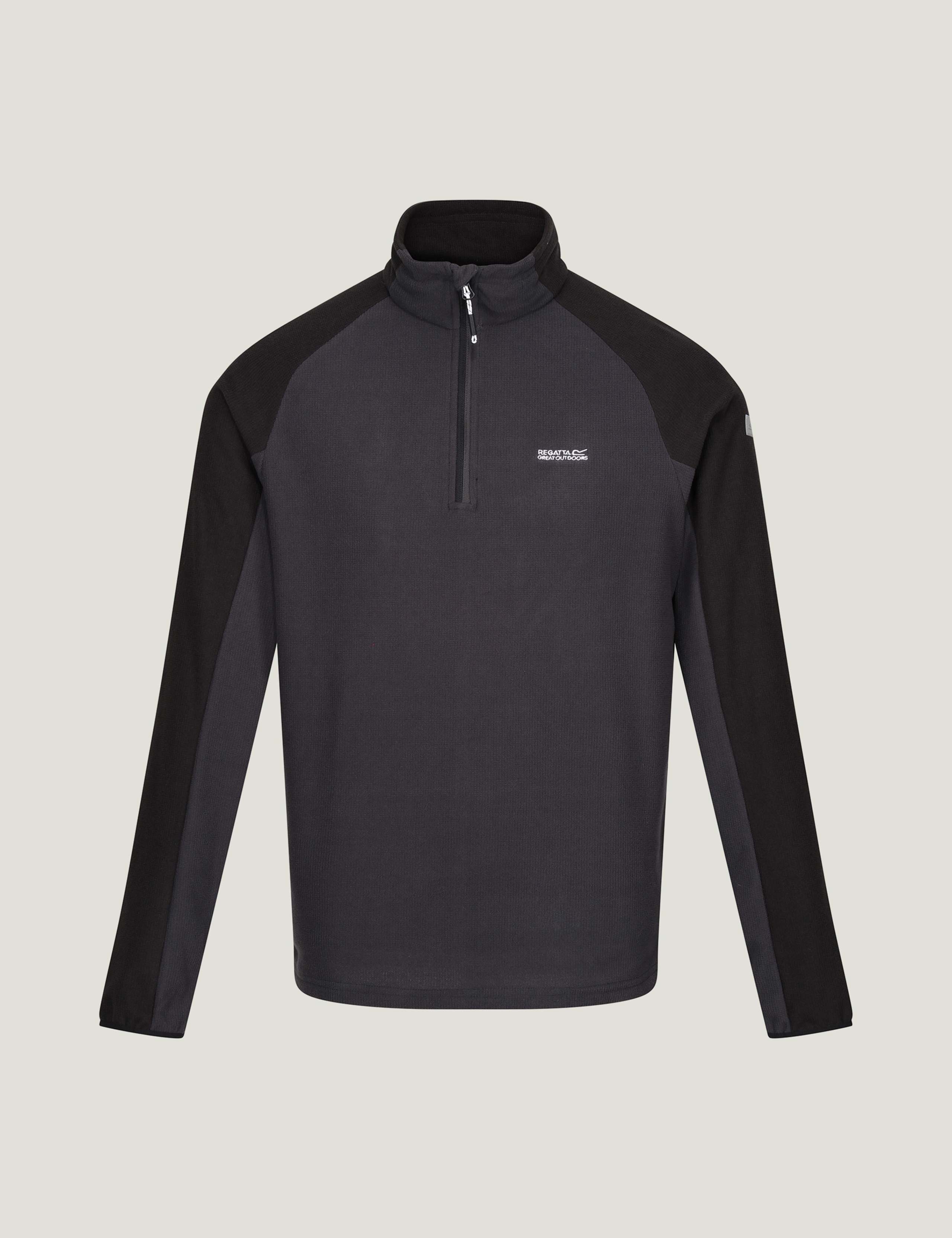 Colour Block Funnel Neck Half Zip Jumper 2 of 5