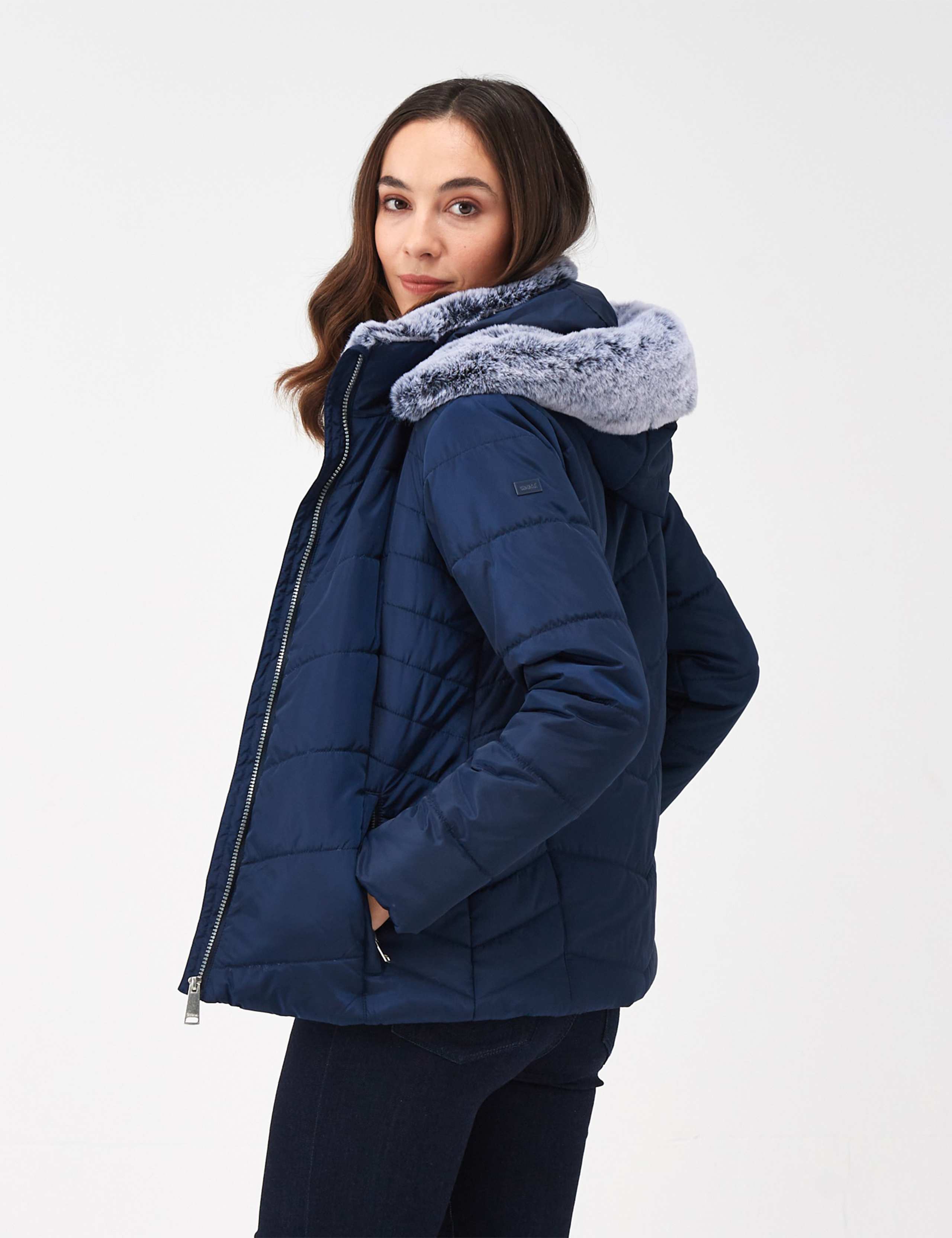 Wildrose Water-Repellent Hooded Jacket 7 of 8