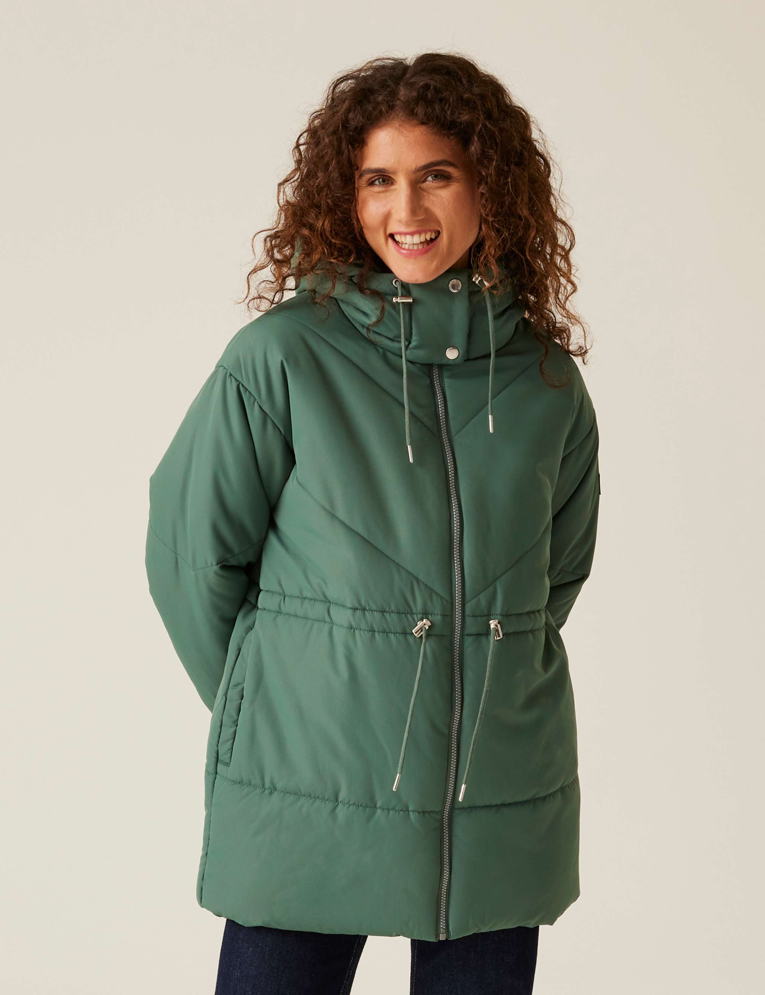 Rurie Water-Repellent Hooded Jacket 1 of 6