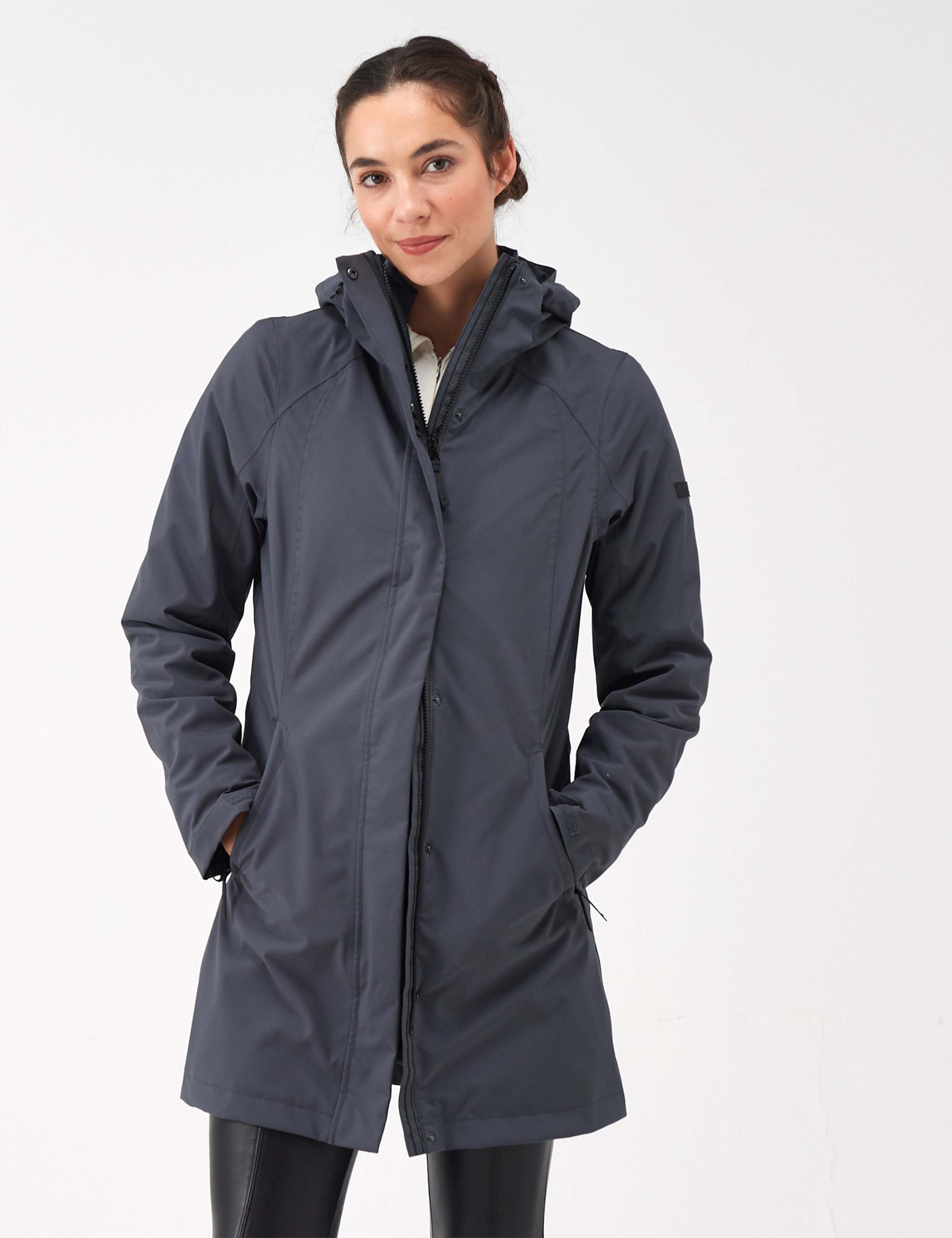 Denbury IV Waterproof Hooded Raincoat 1 of 5