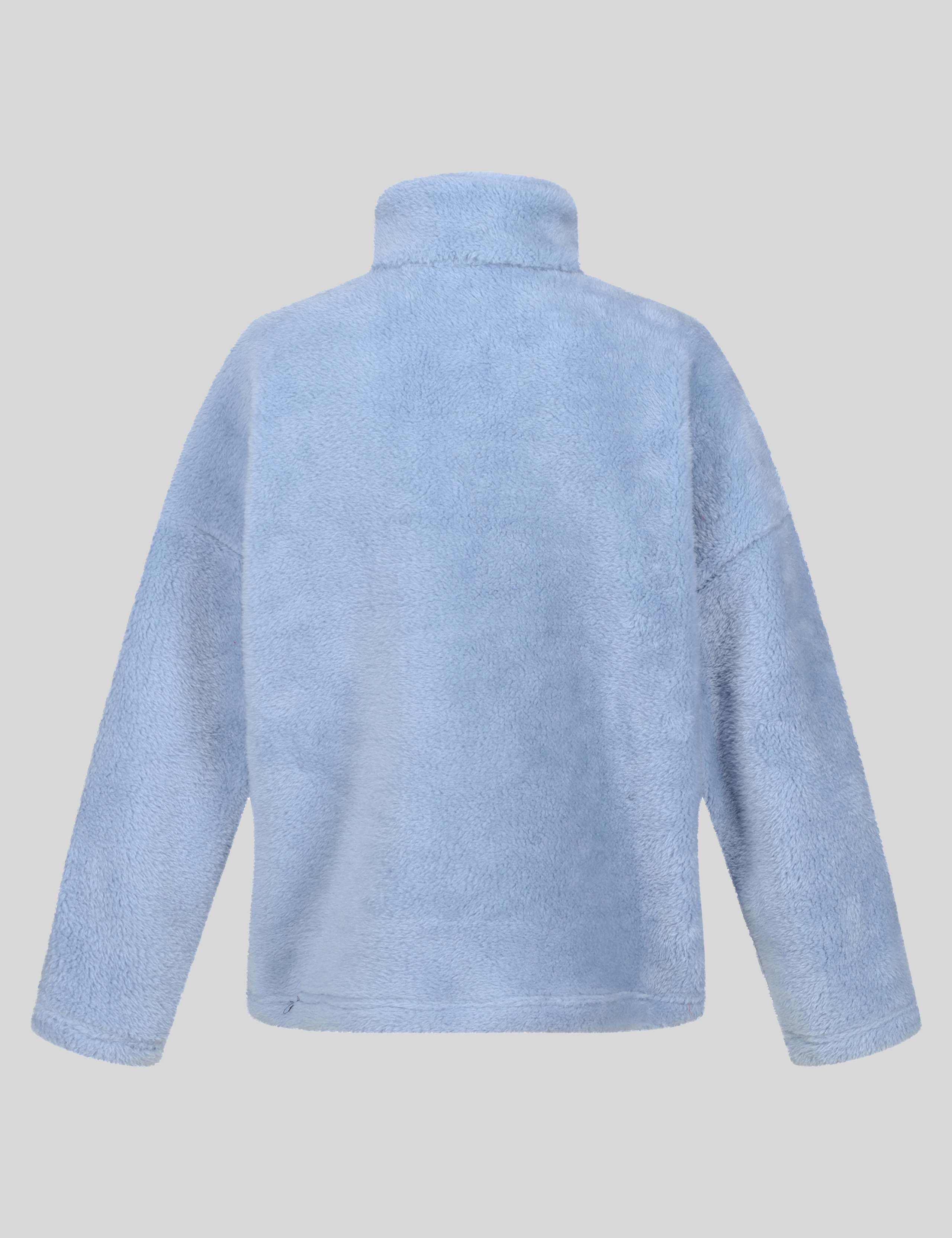 Zeeke Fluffy Funnel Neck Fleece 7 of 7