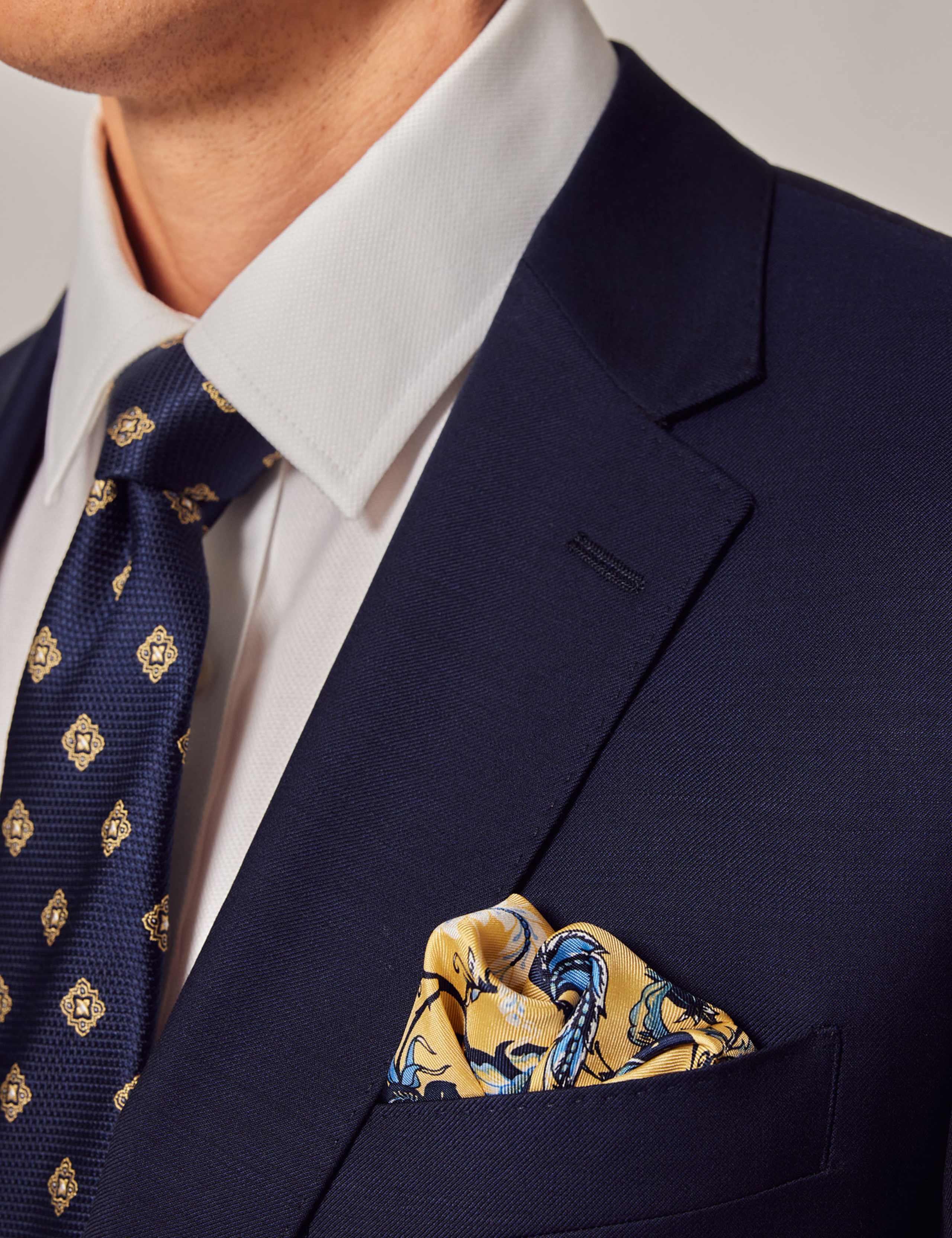 Slim Fit Pure Wool Twill Suit Jacket 4 of 8