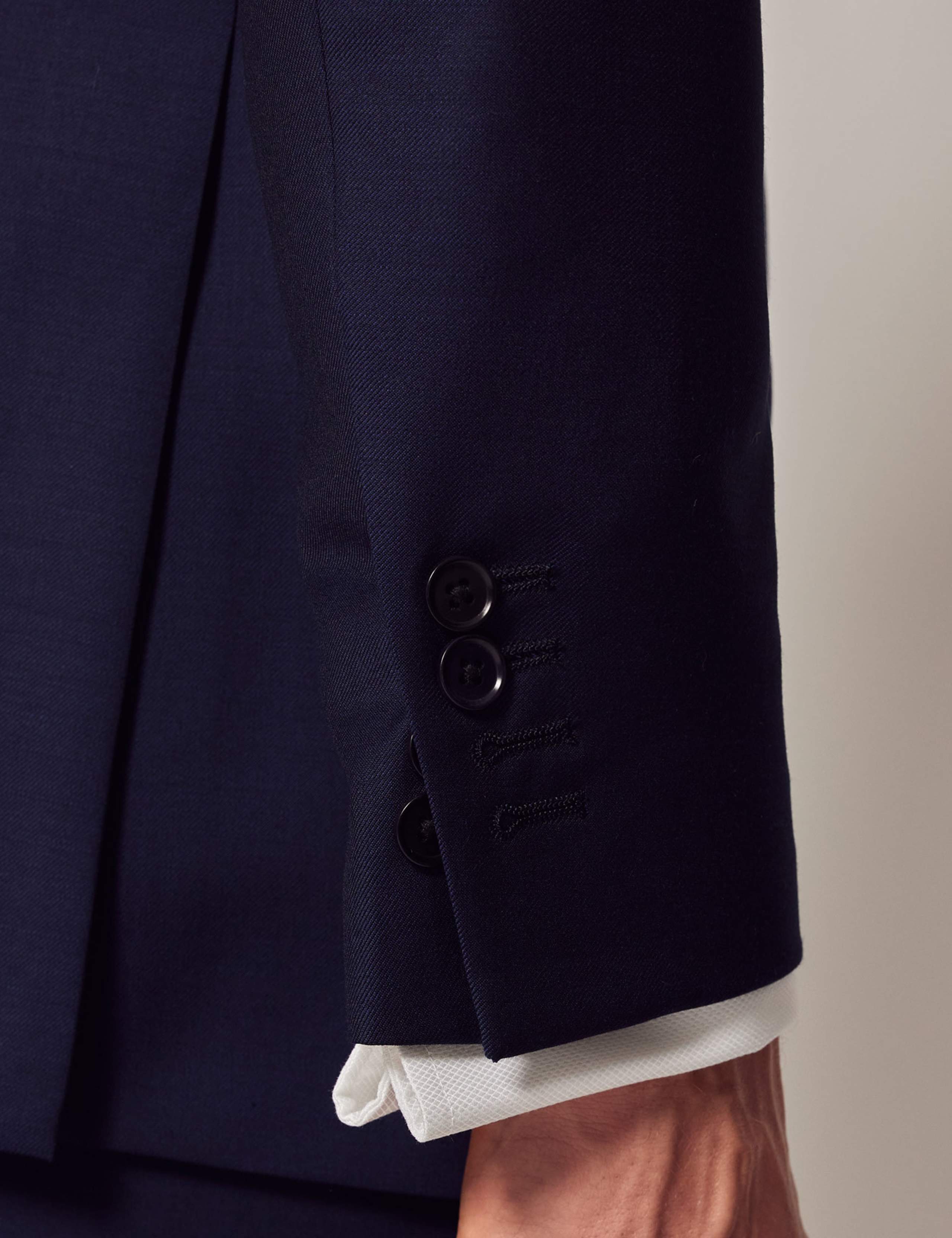 Slim Fit Pure Wool Twill Suit Jacket 7 of 8