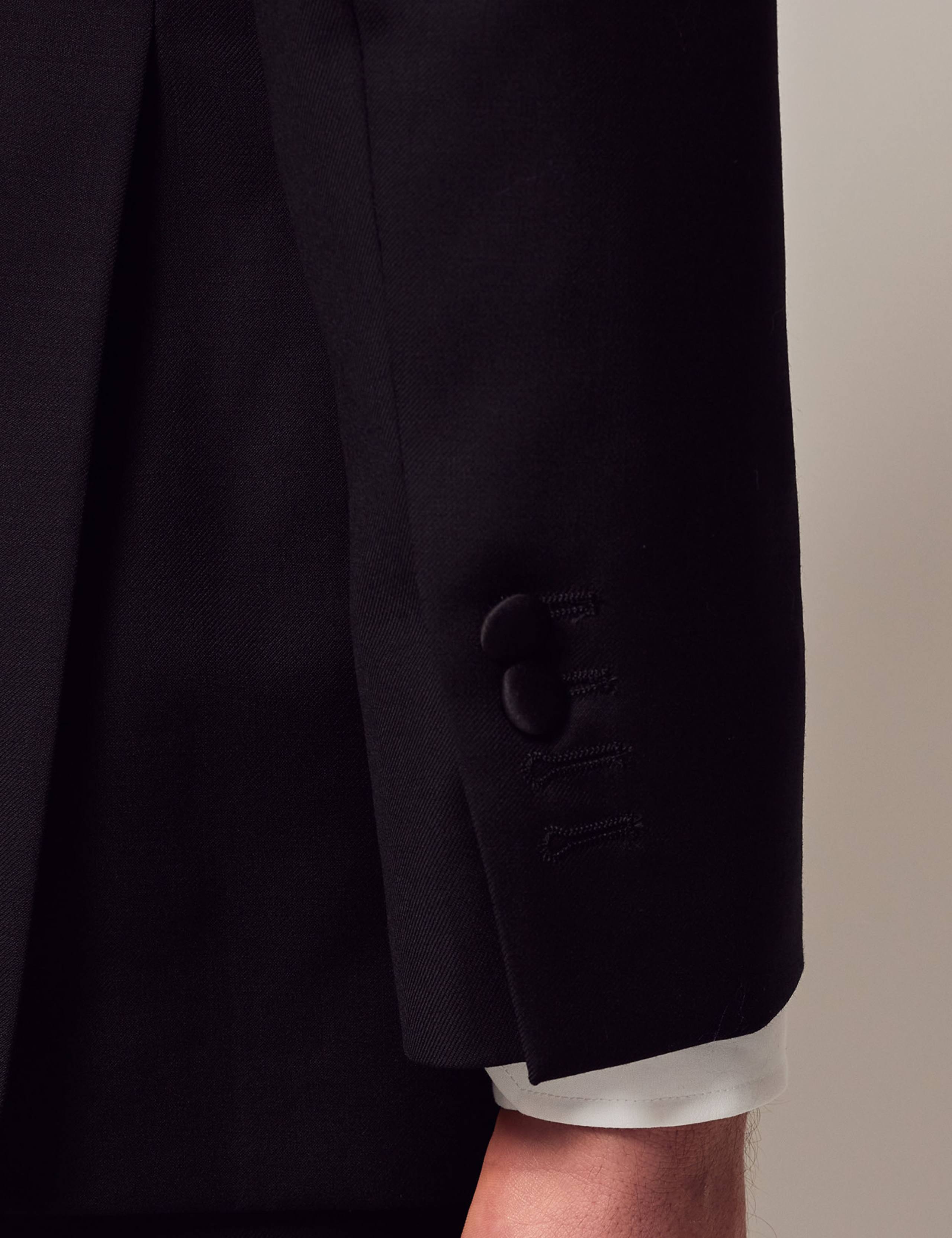 Slim Fit Pure Wool Tuxedo Jacket 6 of 8