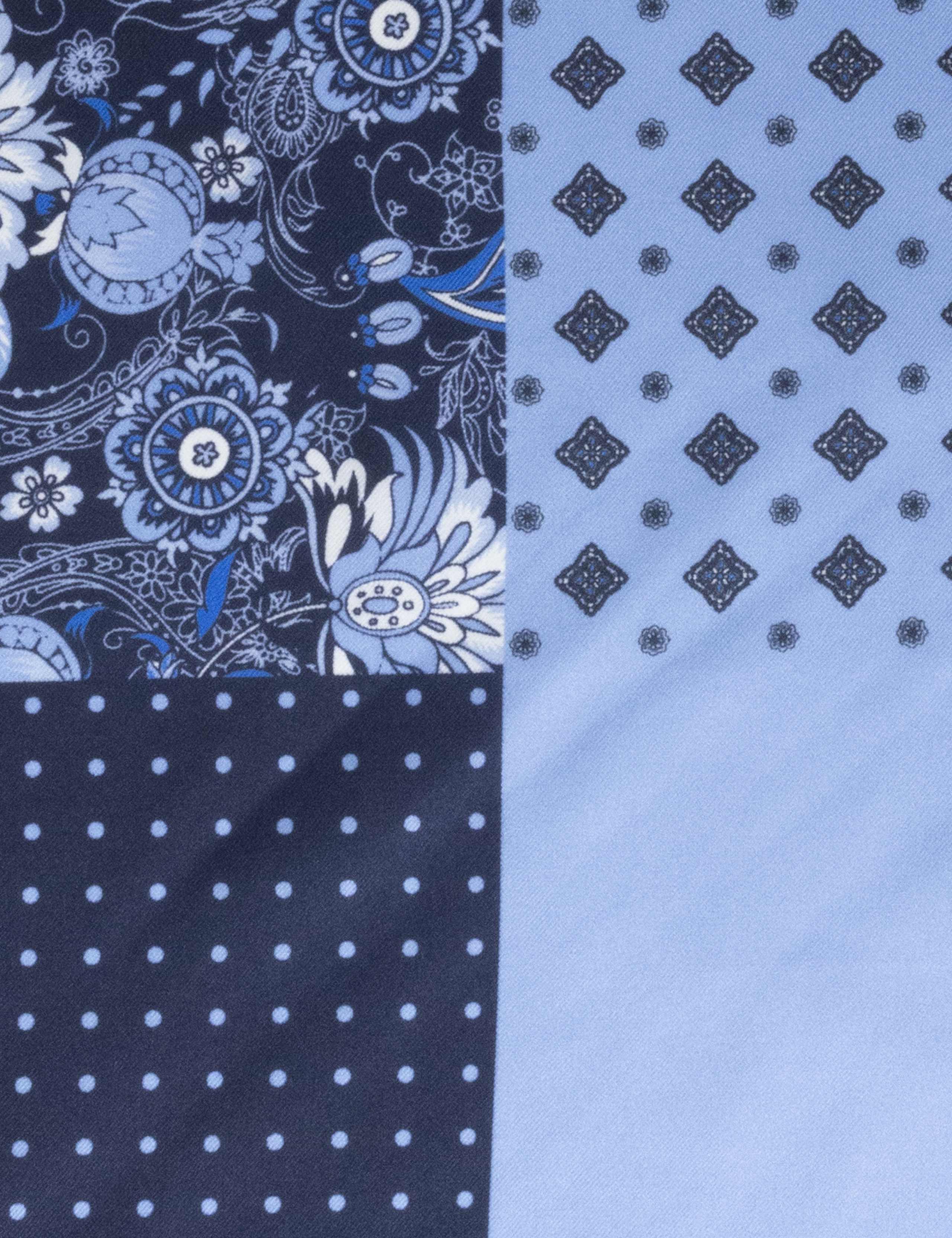 Silk Printed Pocket Square 2 of 2