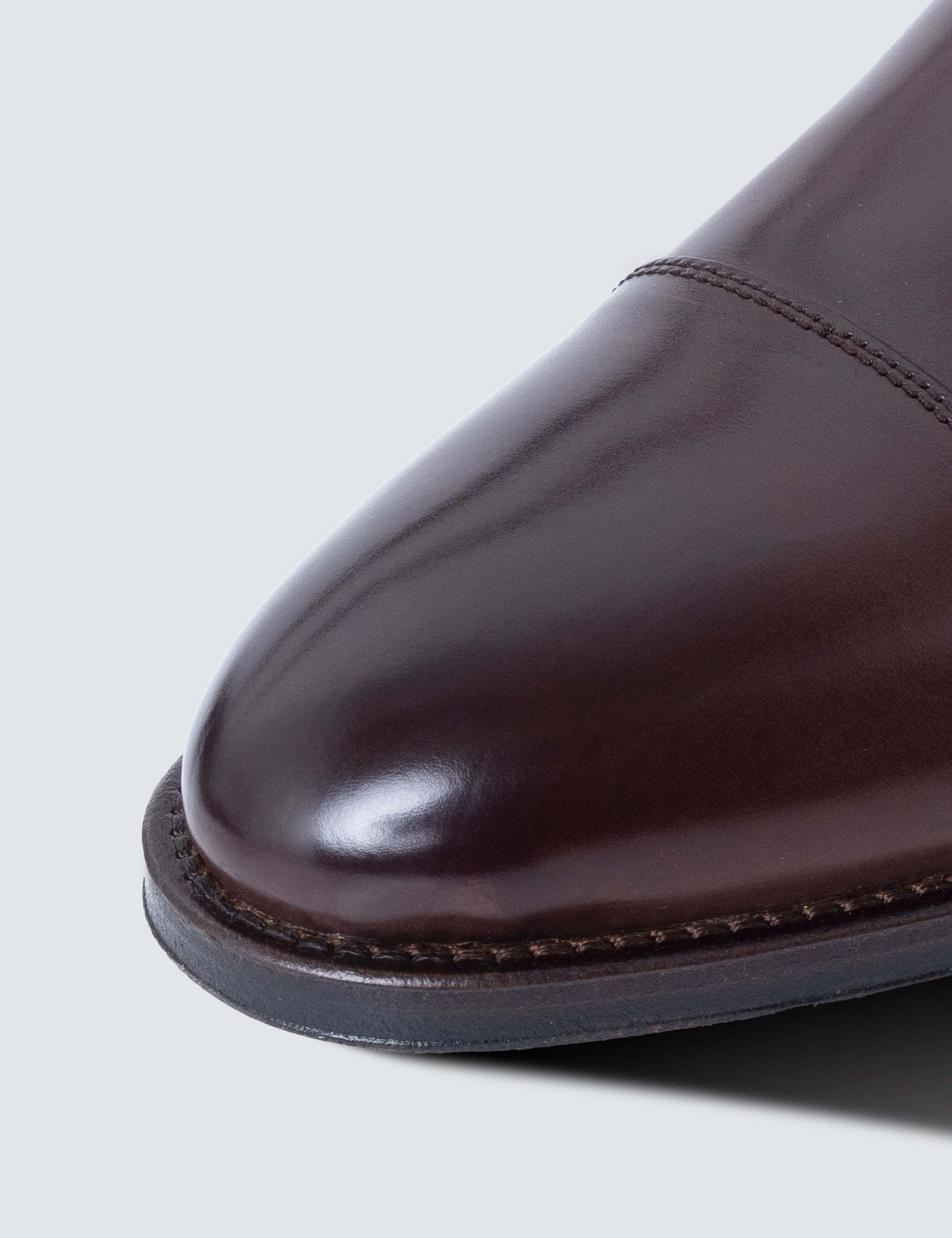 Wide Fit Leather Double Monk Strap Shoes 5 of 5