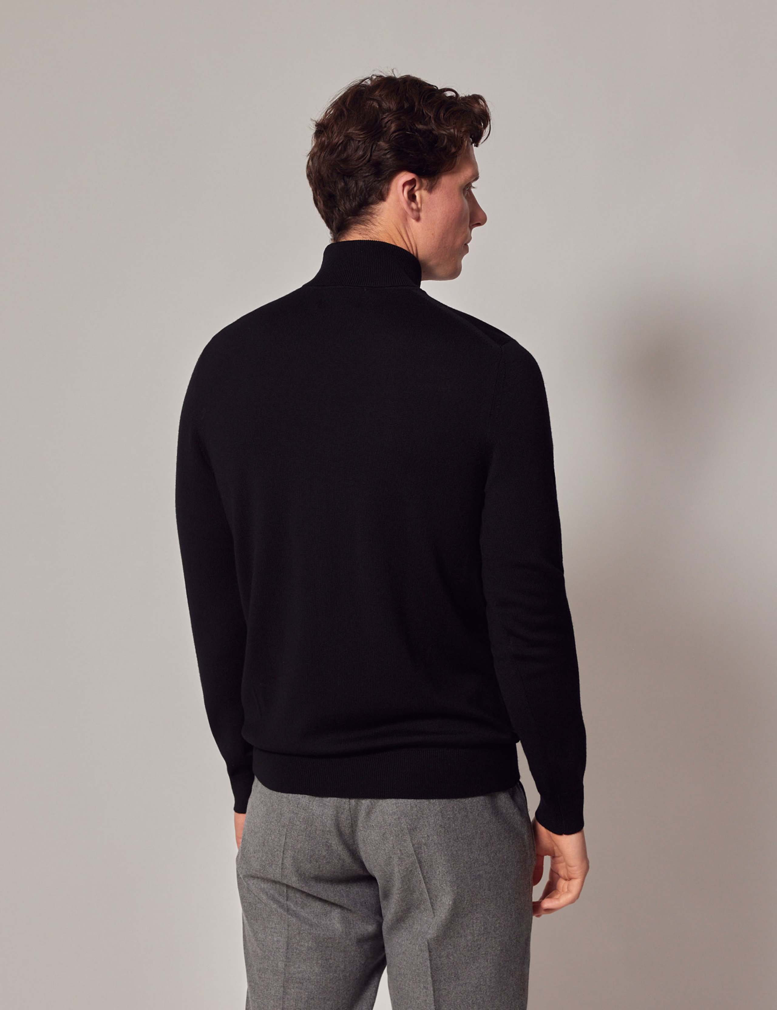 Pure Merino Wool Roll Neck Jumper 3 of 7