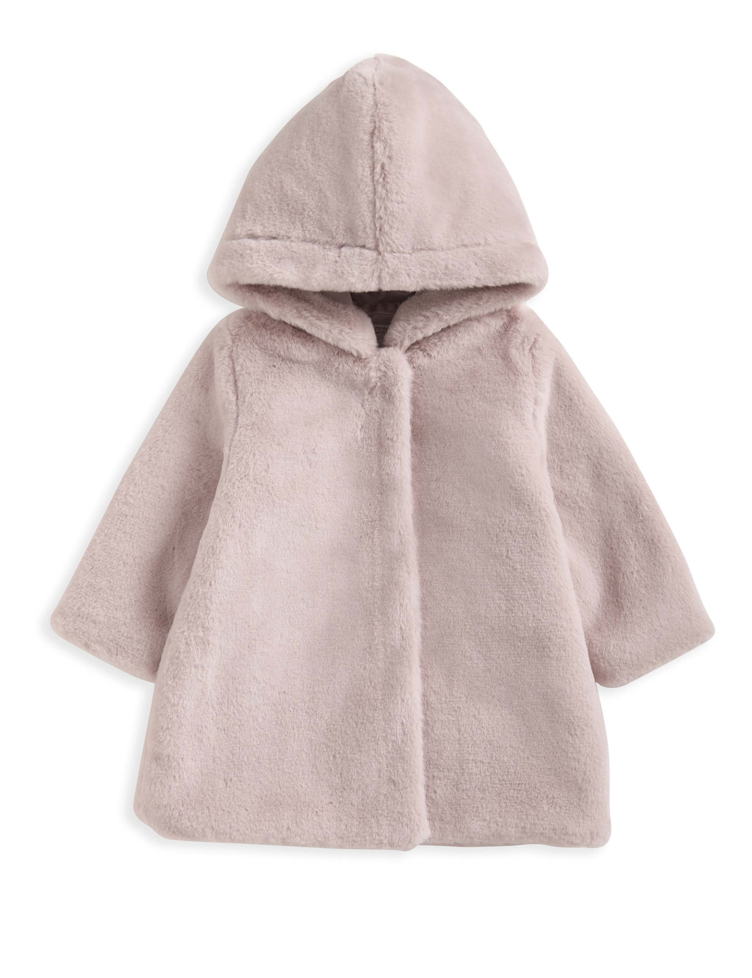 Faux Fur Hooded Jacket (3 Mths - 3 Yrs) 2 of 3