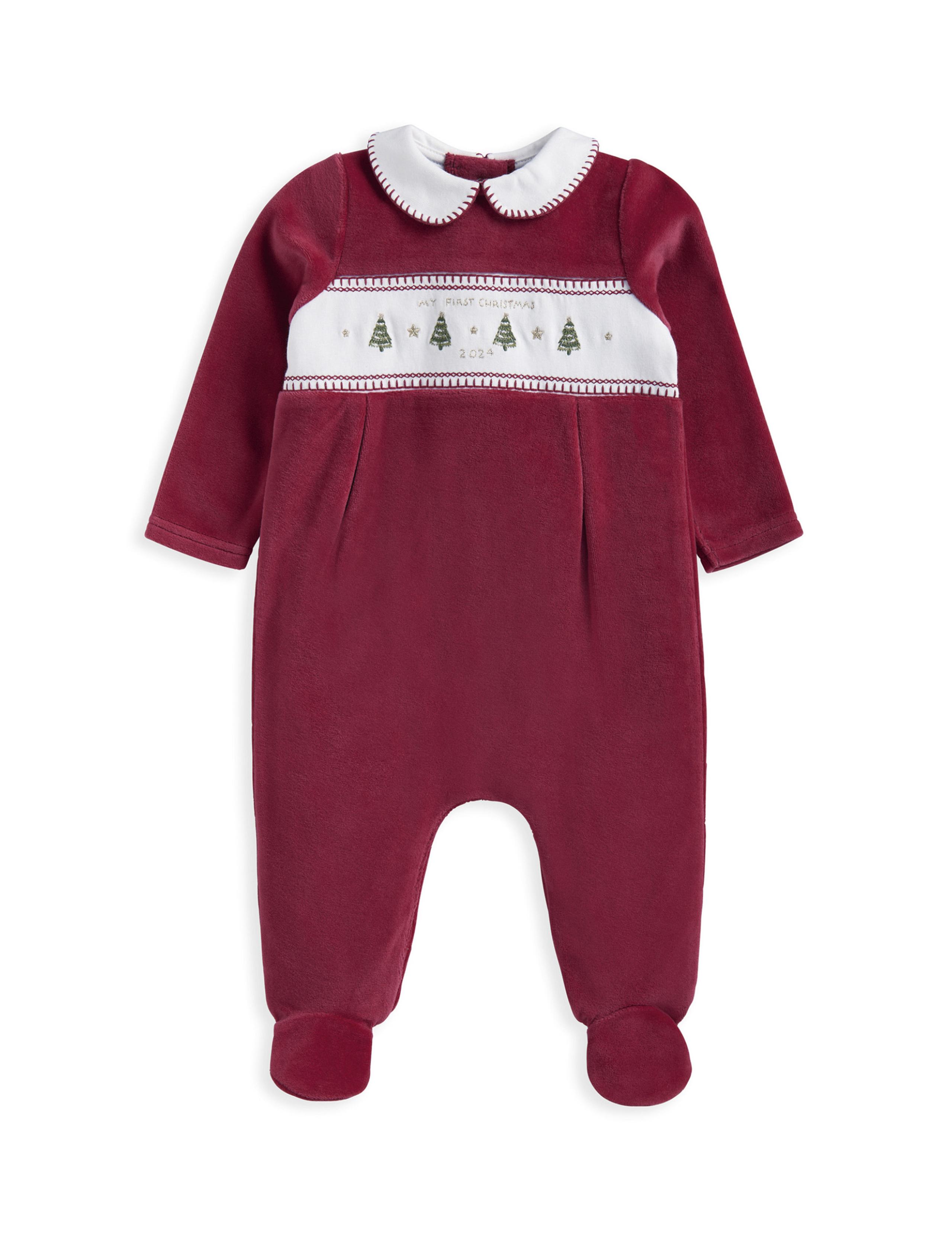 Cotton Rich My First Christmas Sleepsuit (0-12 Mths) 2 of 4