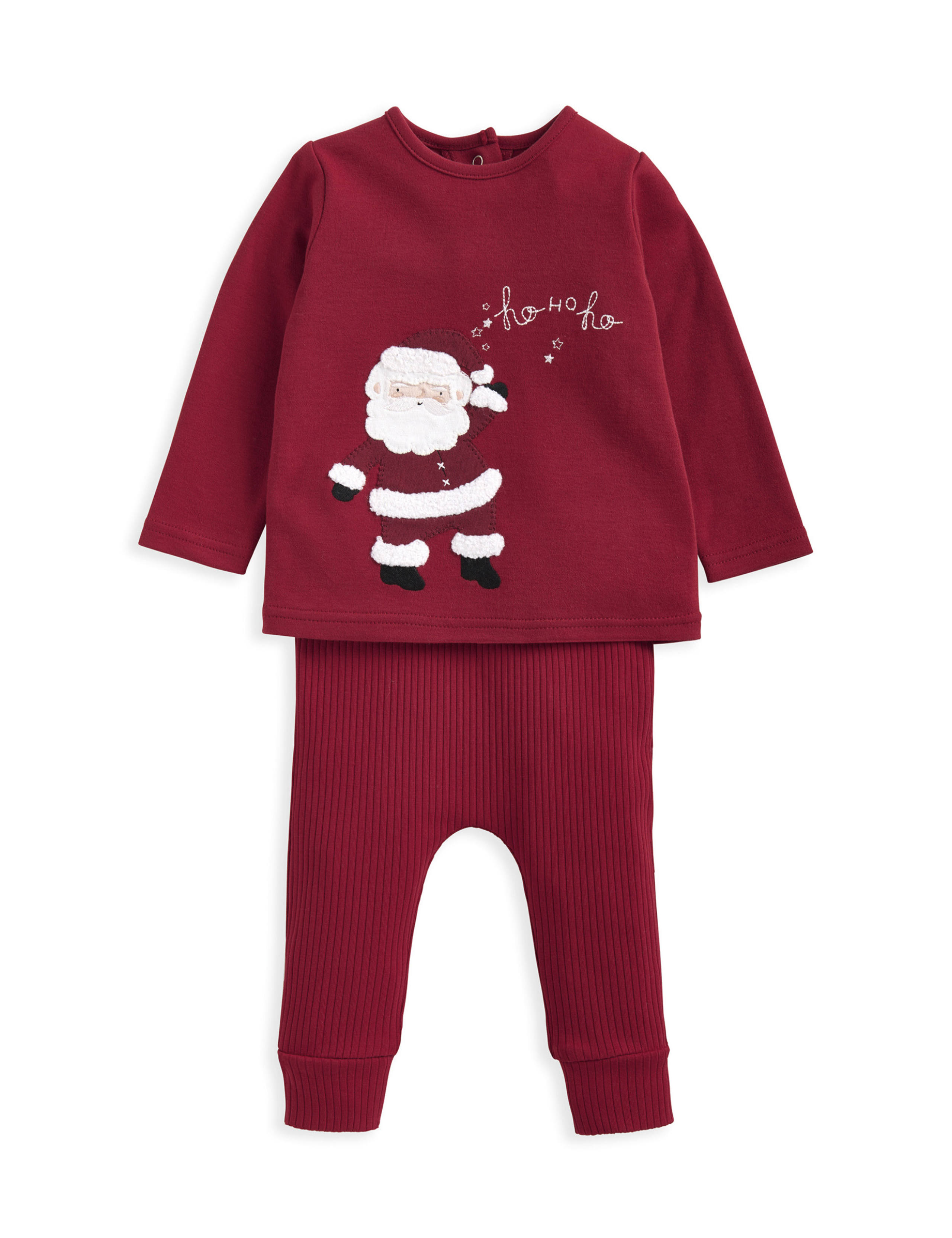 Cotton Rich Father Christmas Pyjamas (0-3 Yrs) 2 of 4