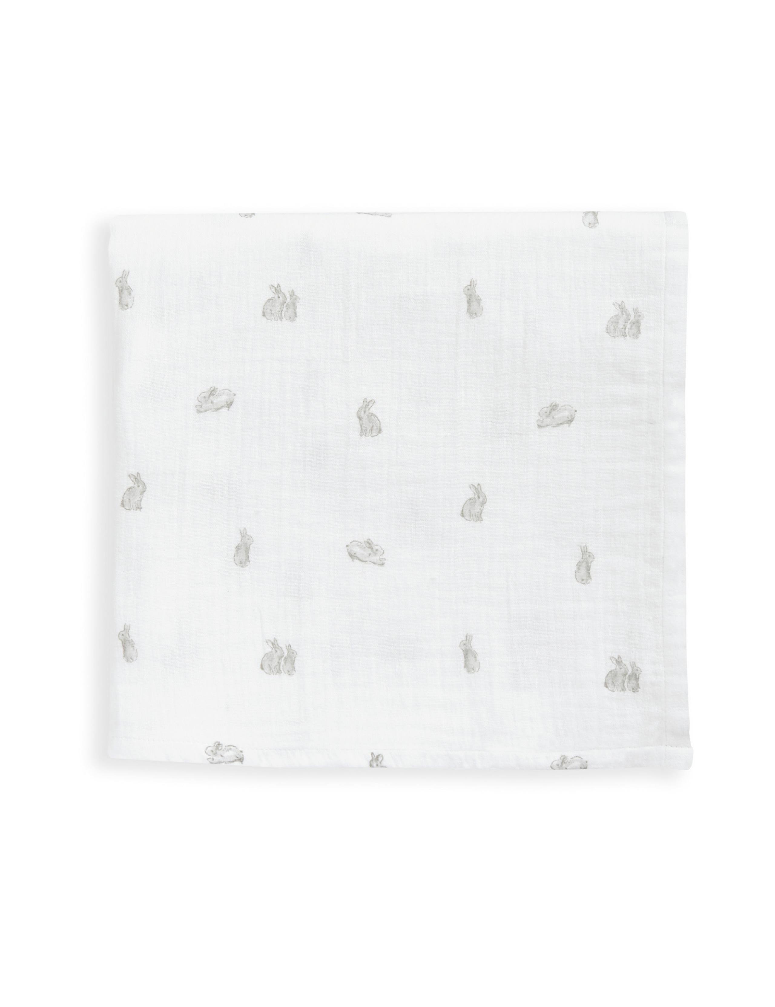 4pc Pure Cotton Bunny Gift Set (0-3 Mths) 7 of 8