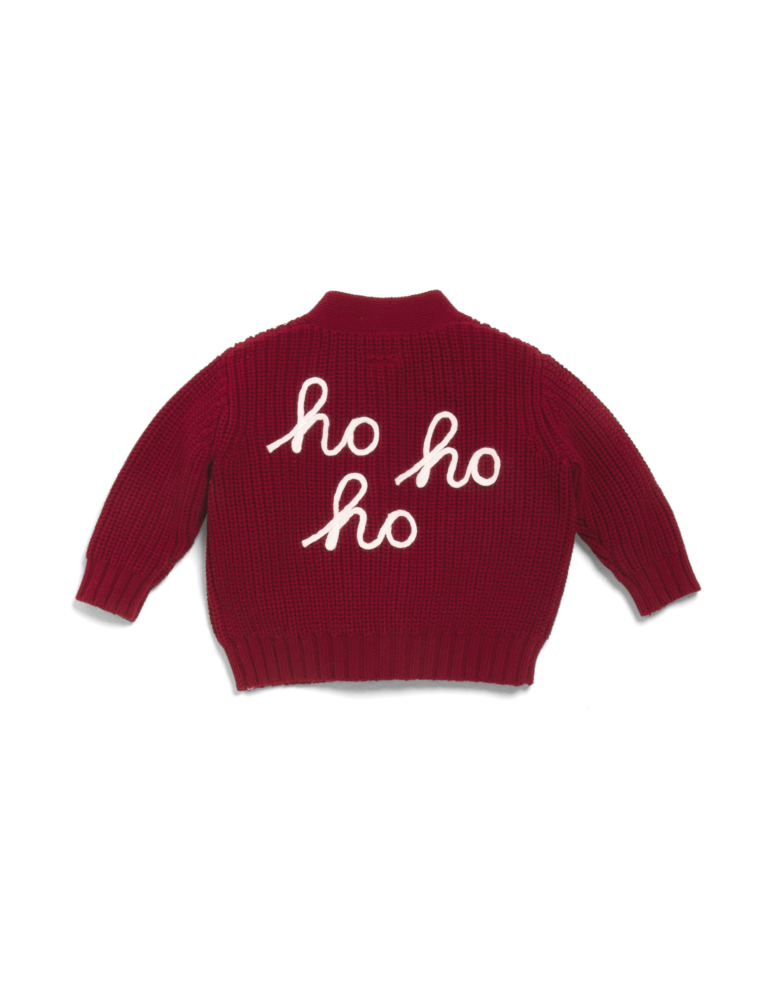 2pc Pure Cotton Ho Ho Ho Slogan Outfit (0-3 Yrs) 4 of 8