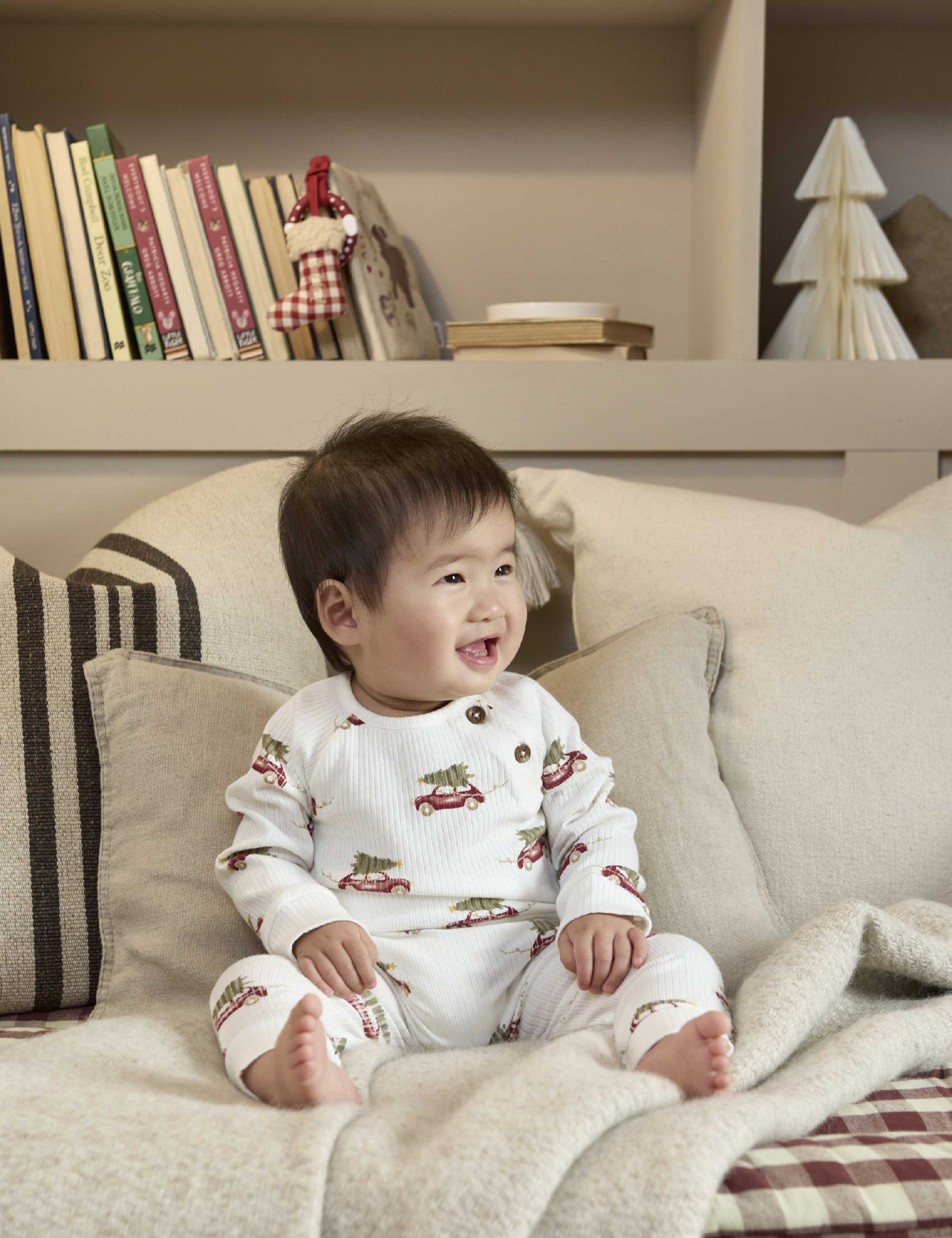 2pc Cotton Rich Car Print Outfit (0-24 Mths) 5 of 5
