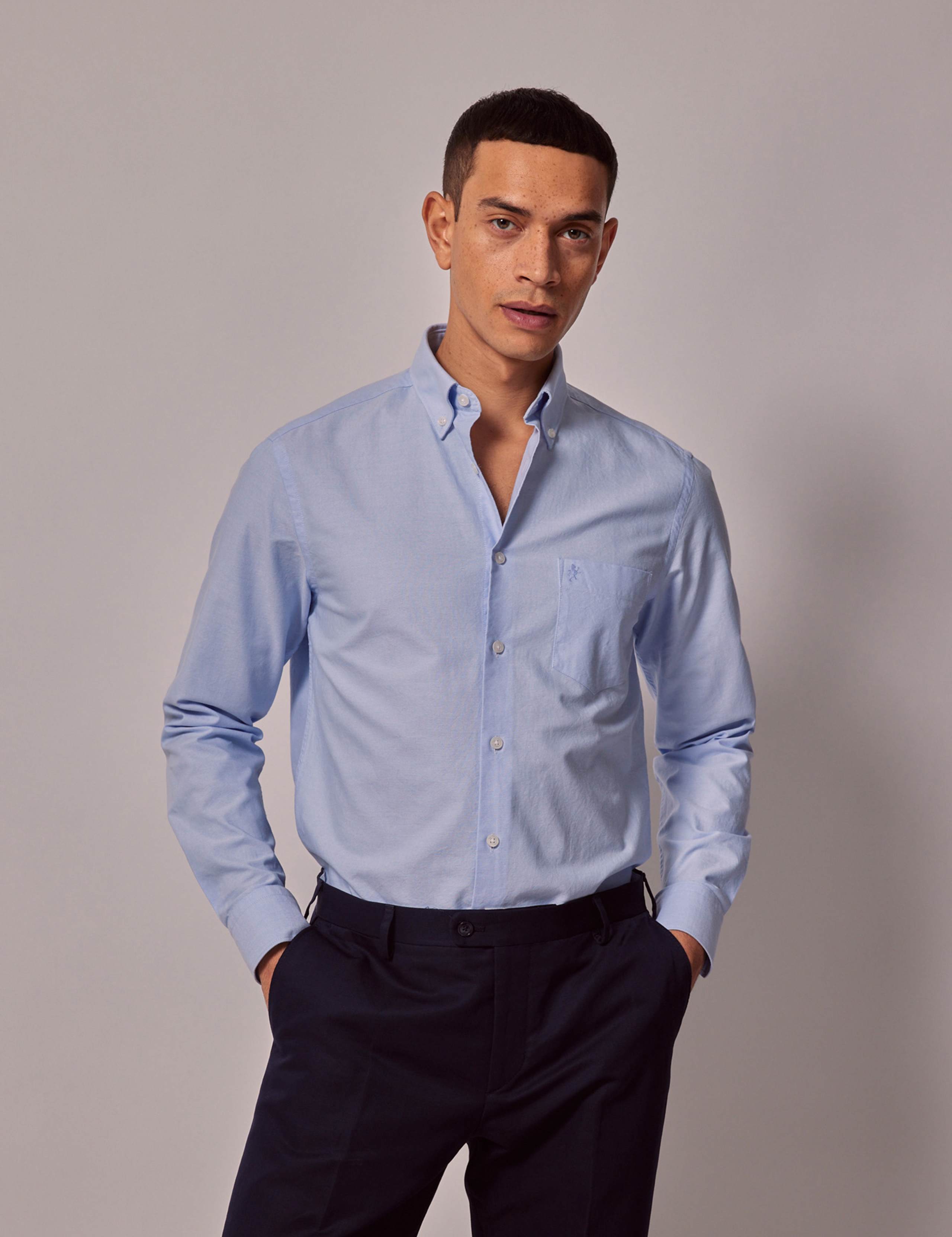 Pure Cotton Oxford Shirt 1 of 6
