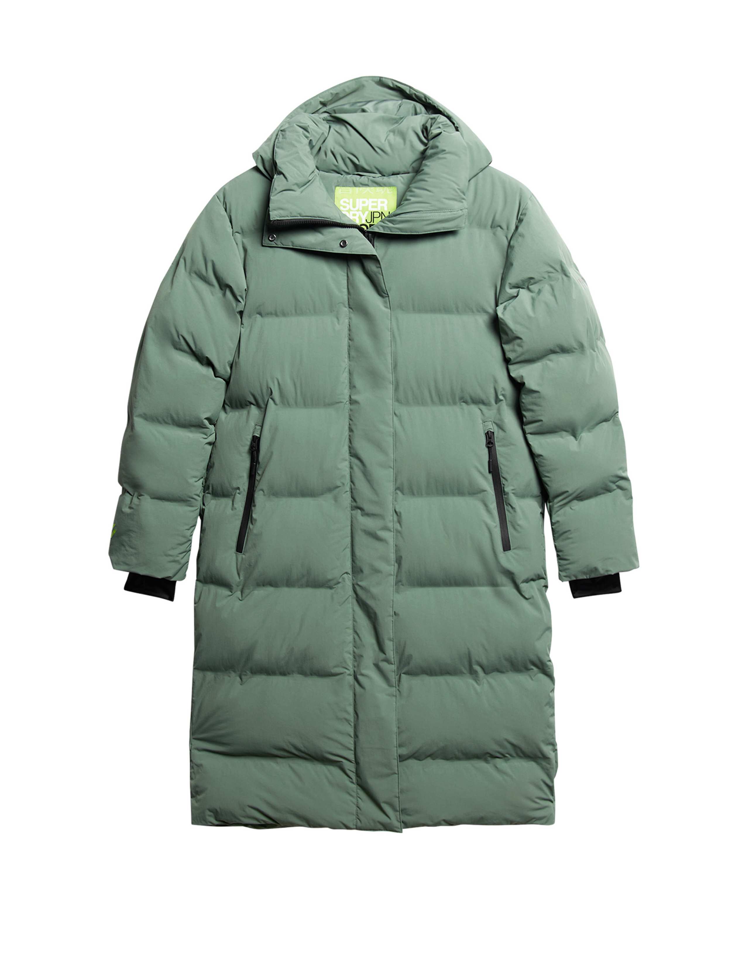 Hooded Relaxed Longline Puffer Coat 7 of 7