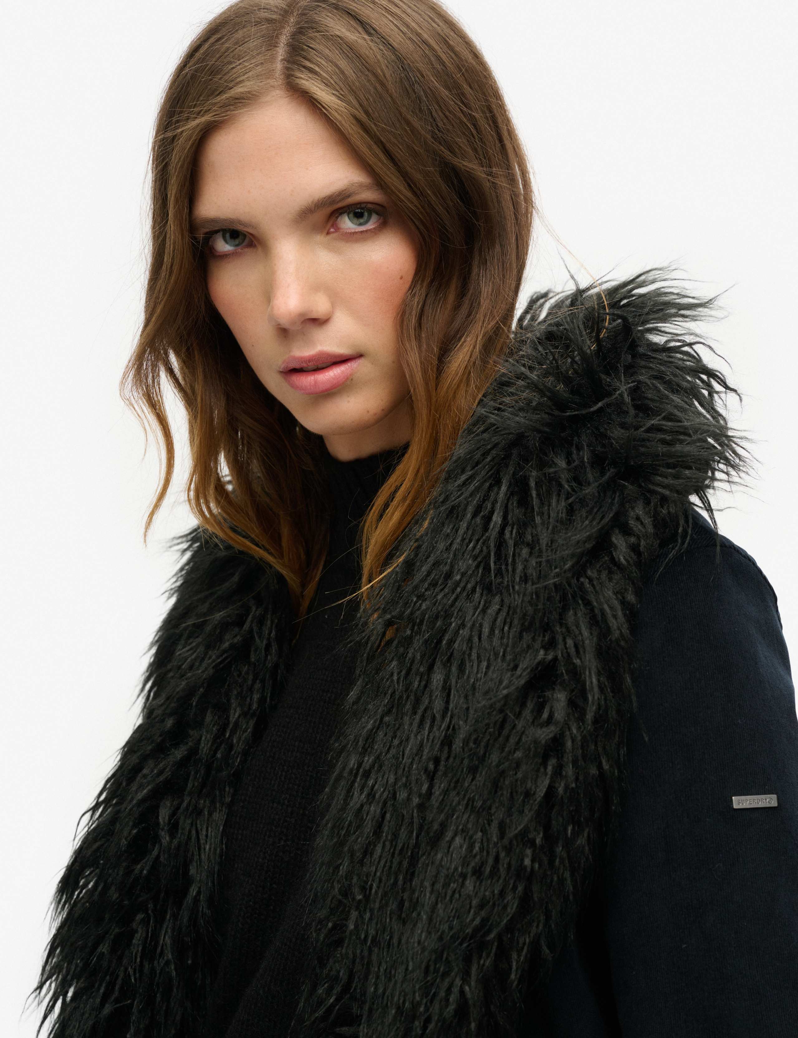 Faux Fur Lined Longline Coat 4 of 6