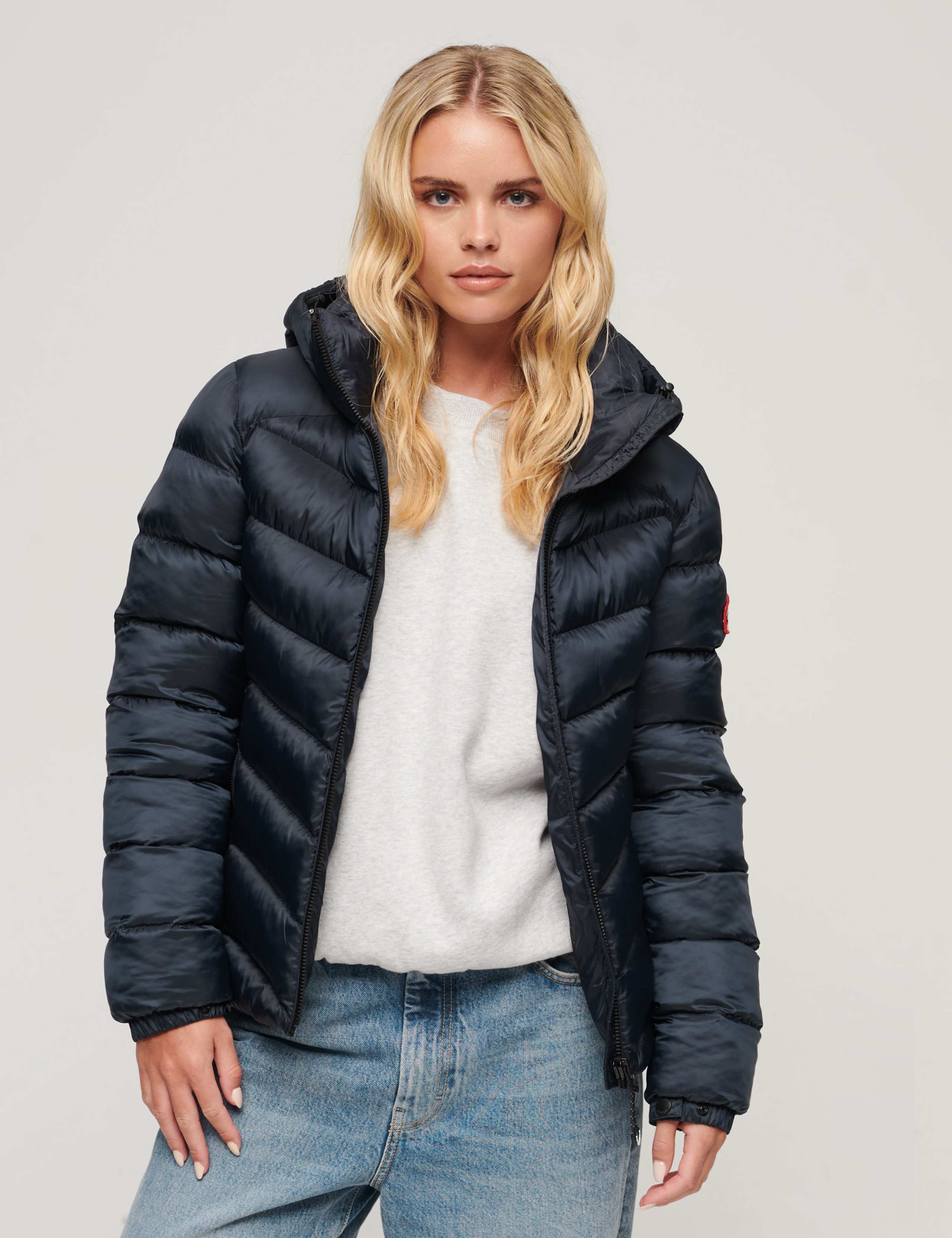 Hooded Puffer Jacket 1 of 7